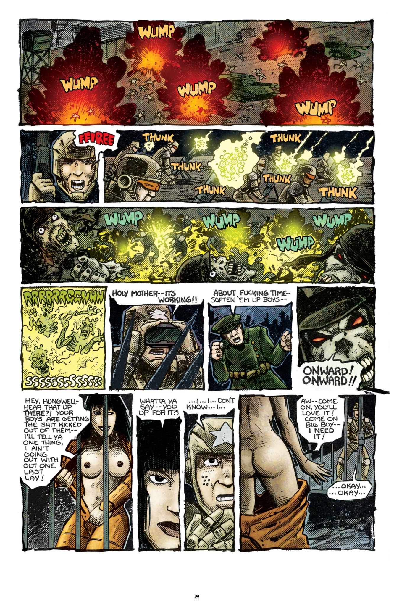 Read online Zombie War comic -  Issue #2 - 20