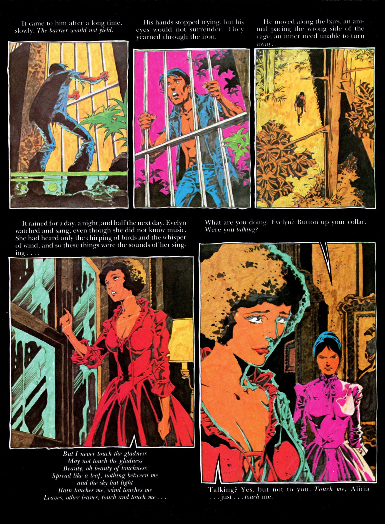 Read online Heavy Metal Presents Theodore Sturgeon's More Than Human comic -  Issue # TPB - 11
