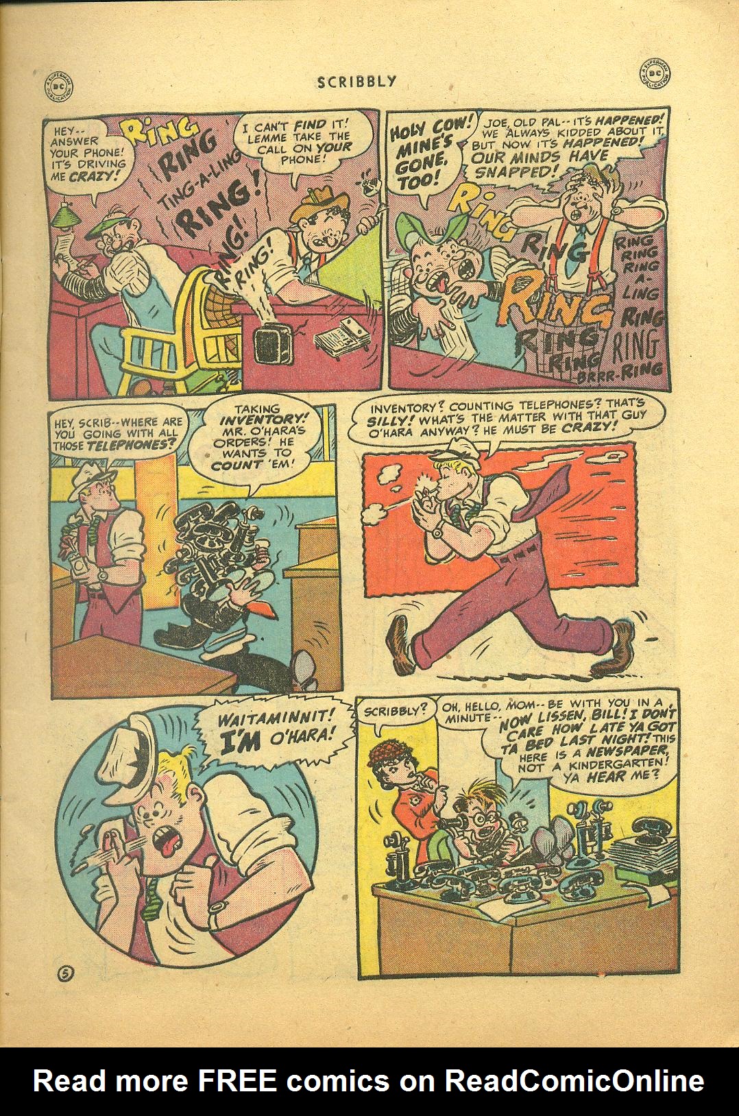 Read online Scribbly comic -  Issue #4 - 7