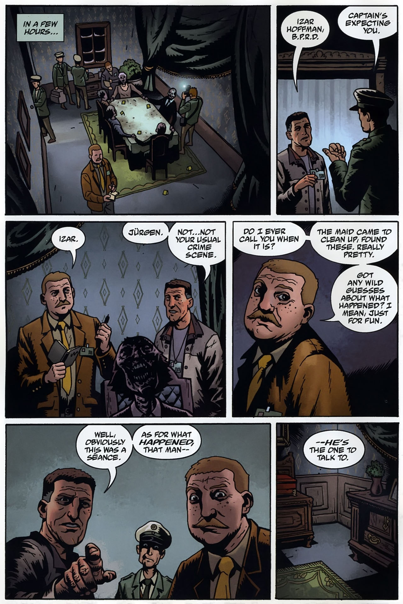 Read online B.P.R.D.: The Ectoplasmic Man comic -  Issue # Full - 6