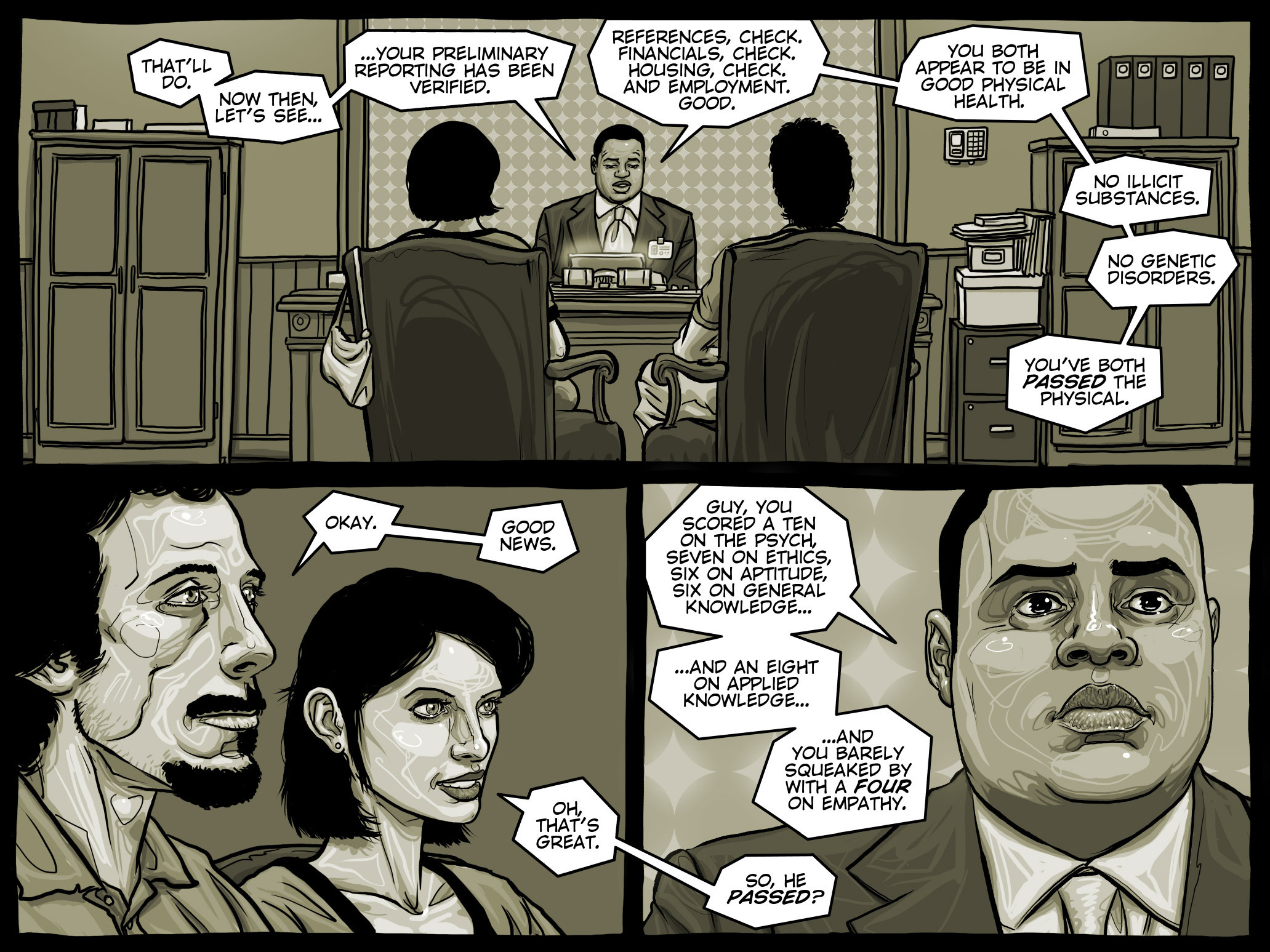 Read online False Positive comic -  Issue #3 - 48