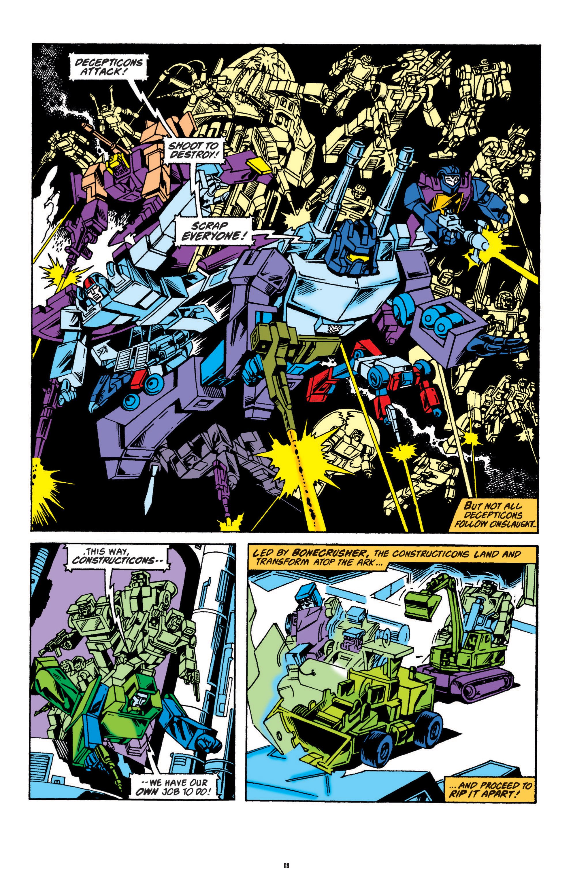 Read online The Transformers Classics comic -  Issue # TPB 4 - 70