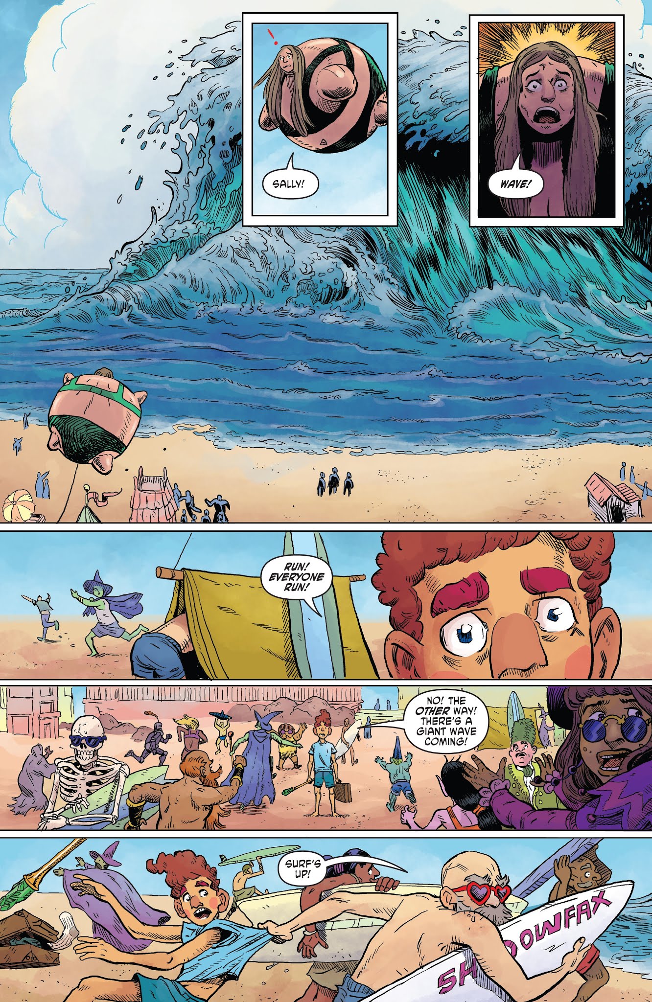 Read online Wizard Beach comic -  Issue #2 - 9