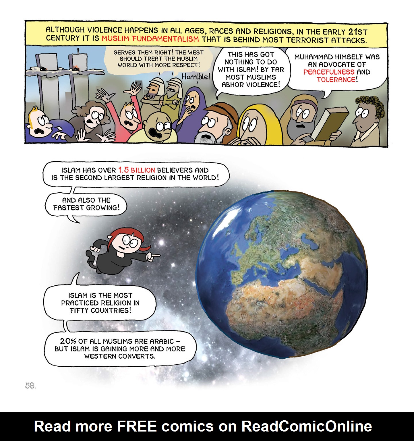 Read online Religion: A Discovery in Comics comic -  Issue # TPB - 59