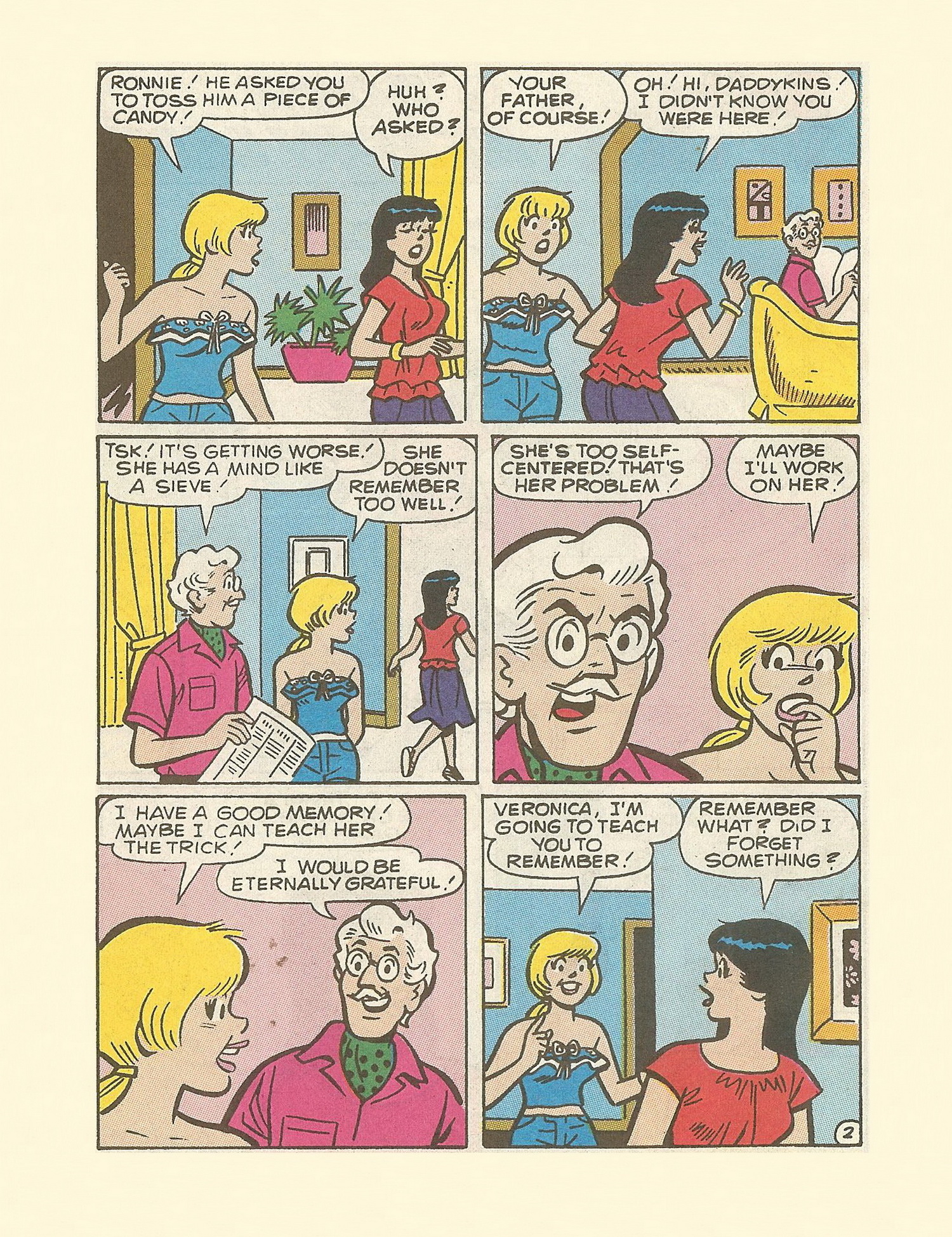 Read online Betty and Veronica Digest Magazine comic -  Issue #57 - 44