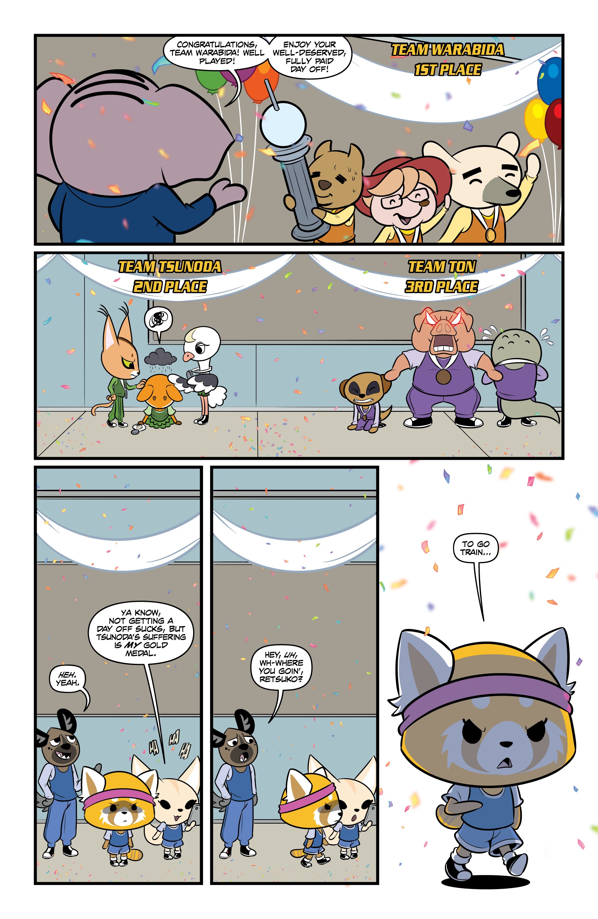 Read online Aggretsuko comic -  Issue #6 - 21