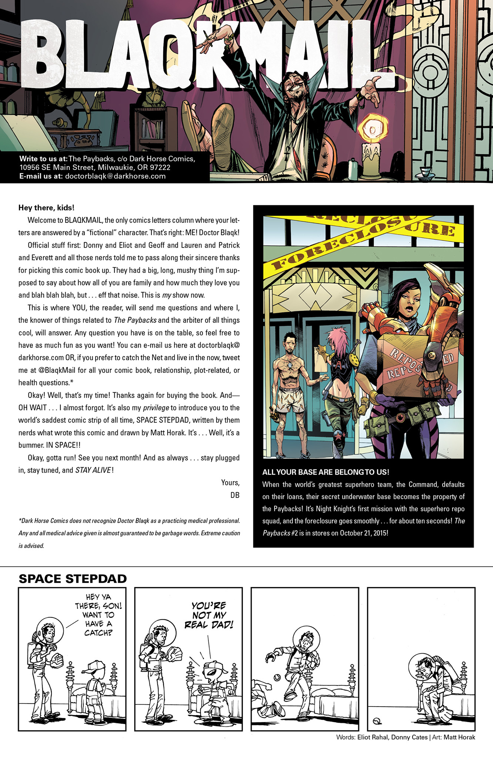 Read online The Paybacks (2015) comic -  Issue #1 - 23