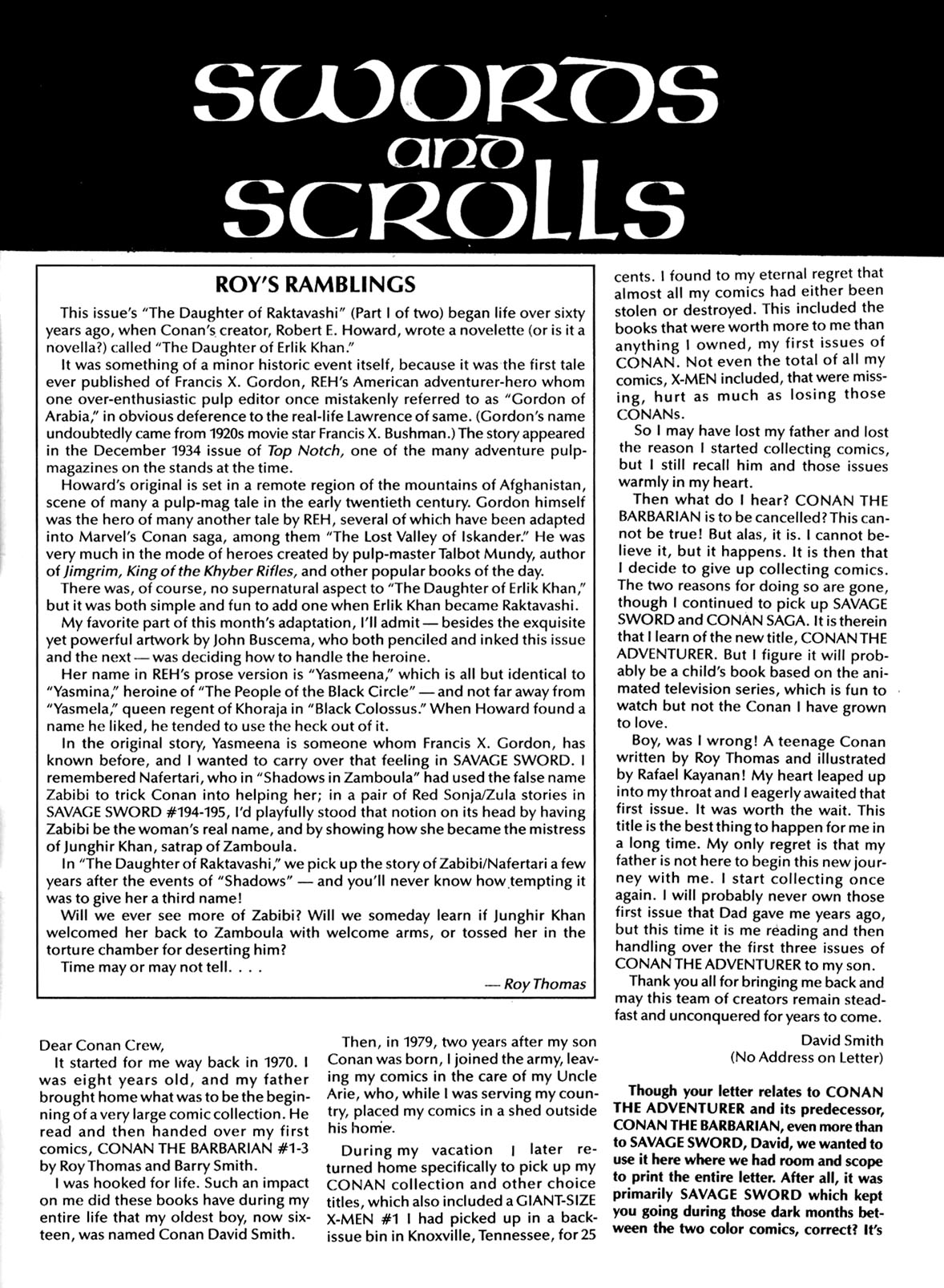 Read online The Savage Sword Of Conan comic -  Issue #234 - 62