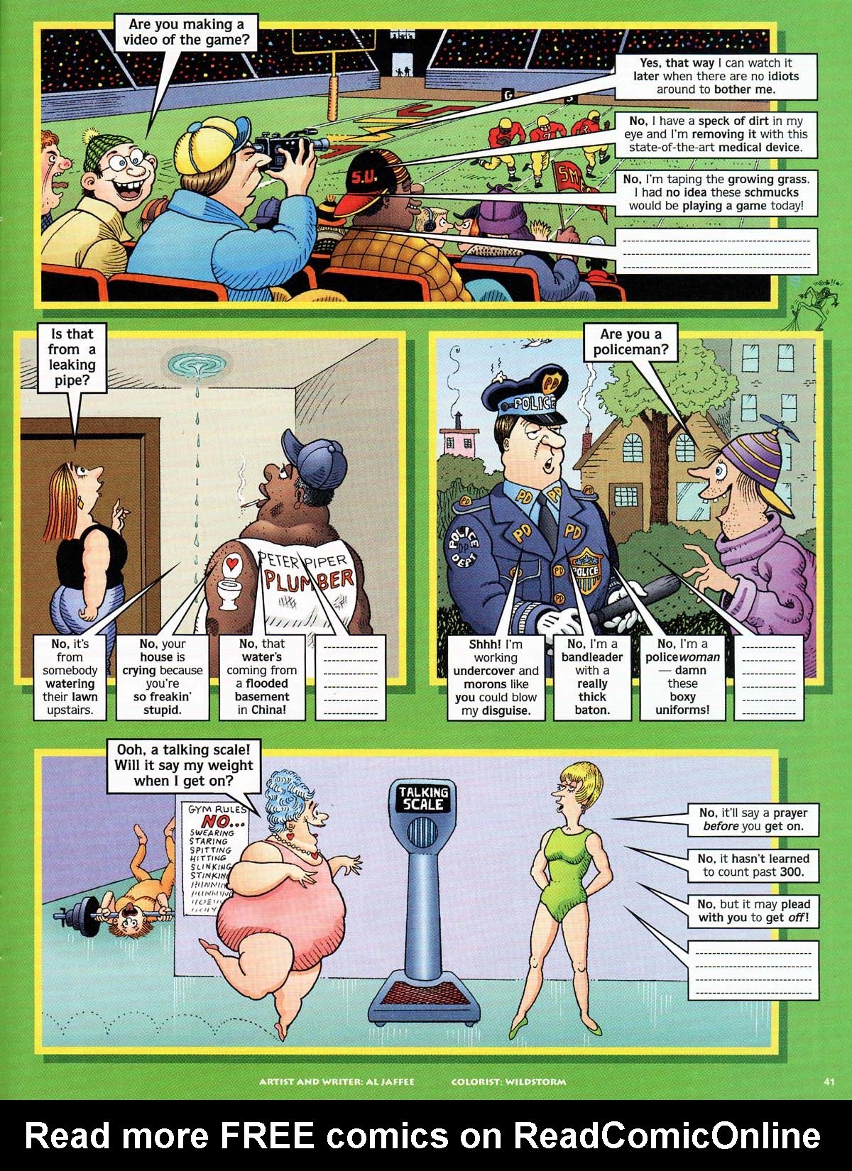 Read online MAD comic -  Issue #444 - 31