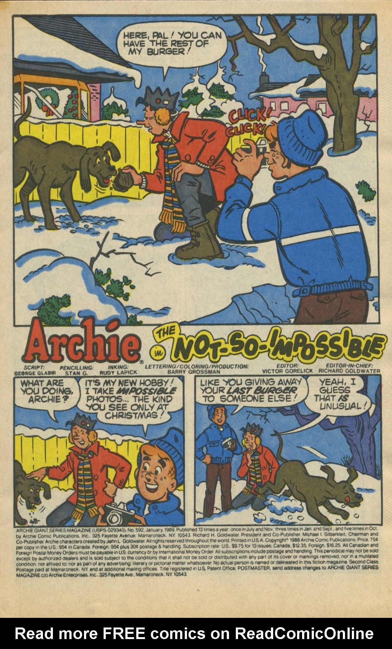 Read online Archie Giant Series Magazine comic -  Issue #592 - 3