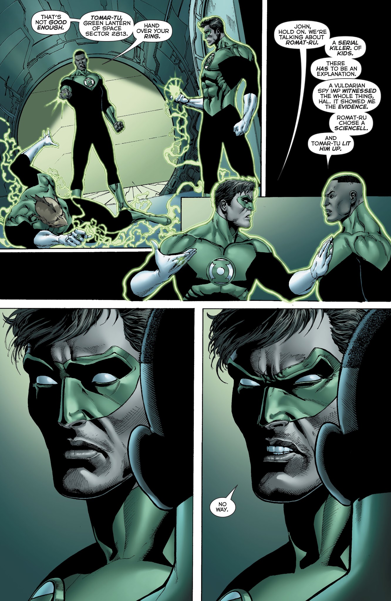 Read online Hal Jordan And The Green Lantern Corps comic -  Issue #24 - 8