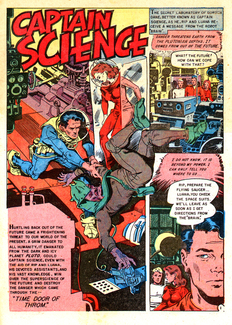 Read online Captain Science comic -  Issue #5 - 2