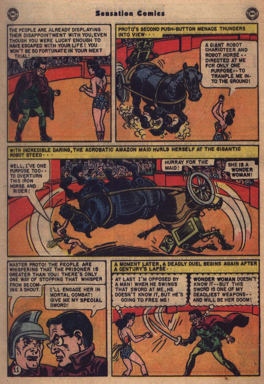 Read online Sensation (Mystery) Comics comic -  Issue #103 - 12