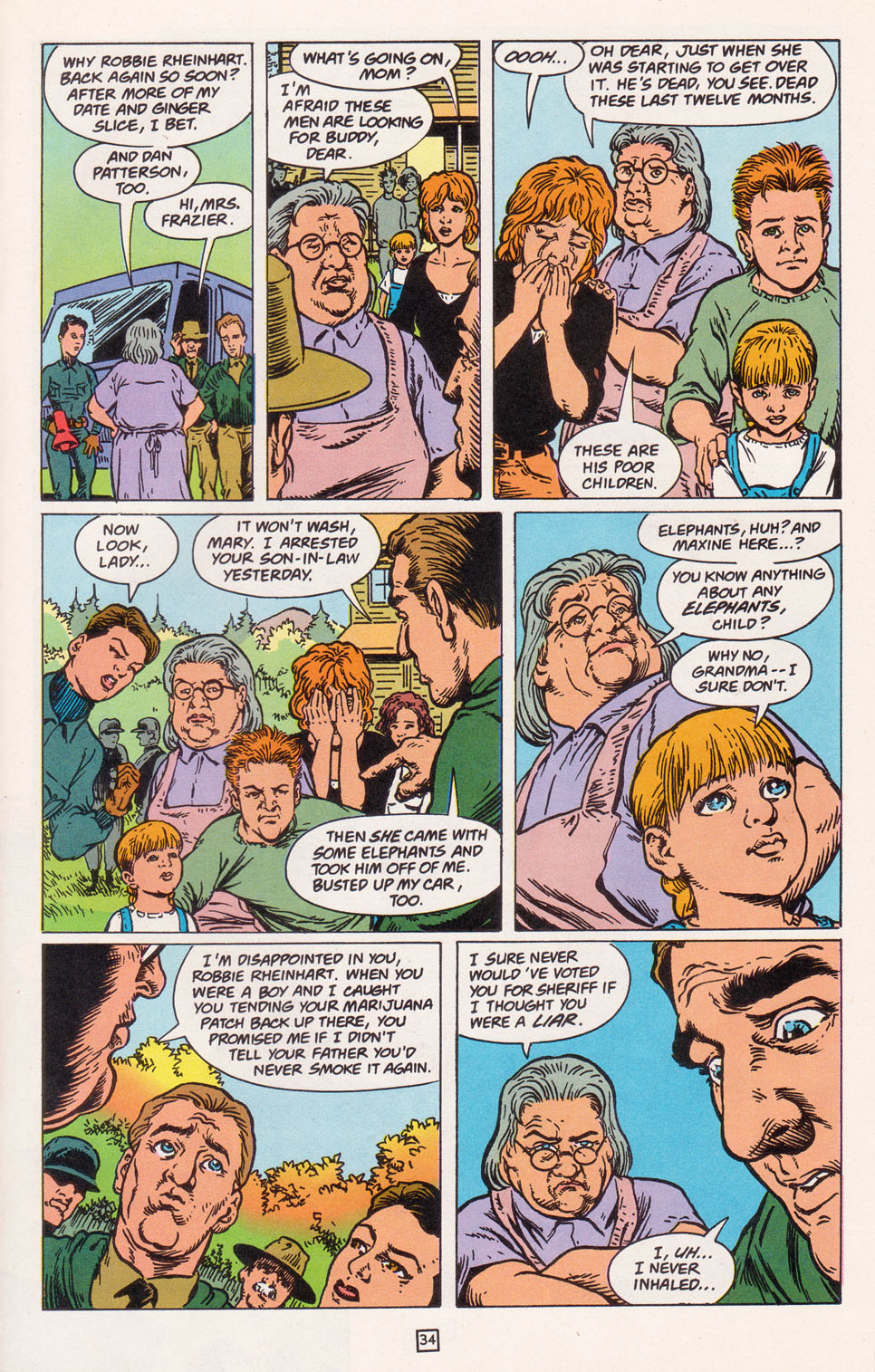 Read online Animal Man (1988) comic -  Issue # _Annual 1 - 36