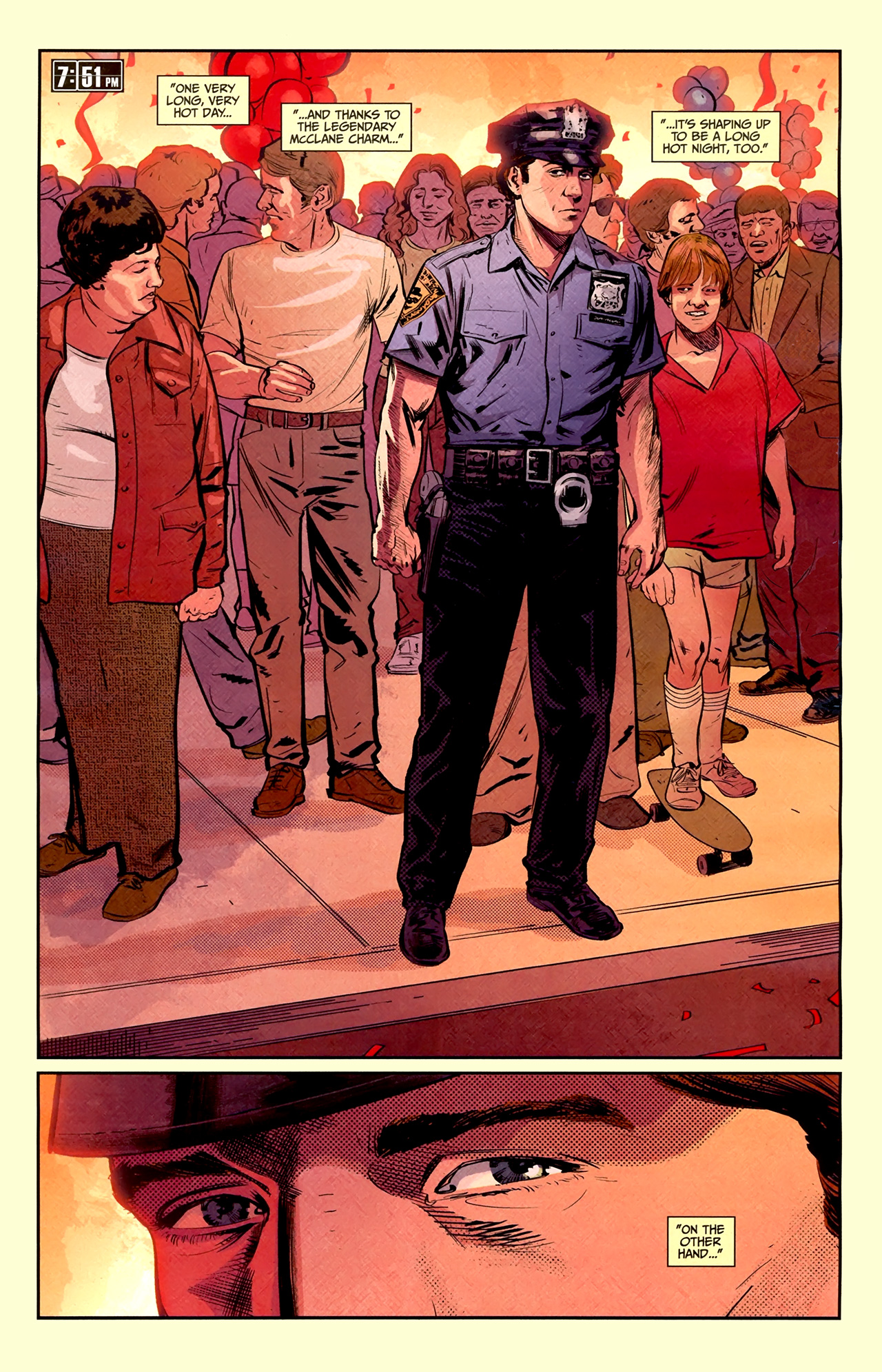 Read online Die Hard: Year One comic -  Issue #3 - 6