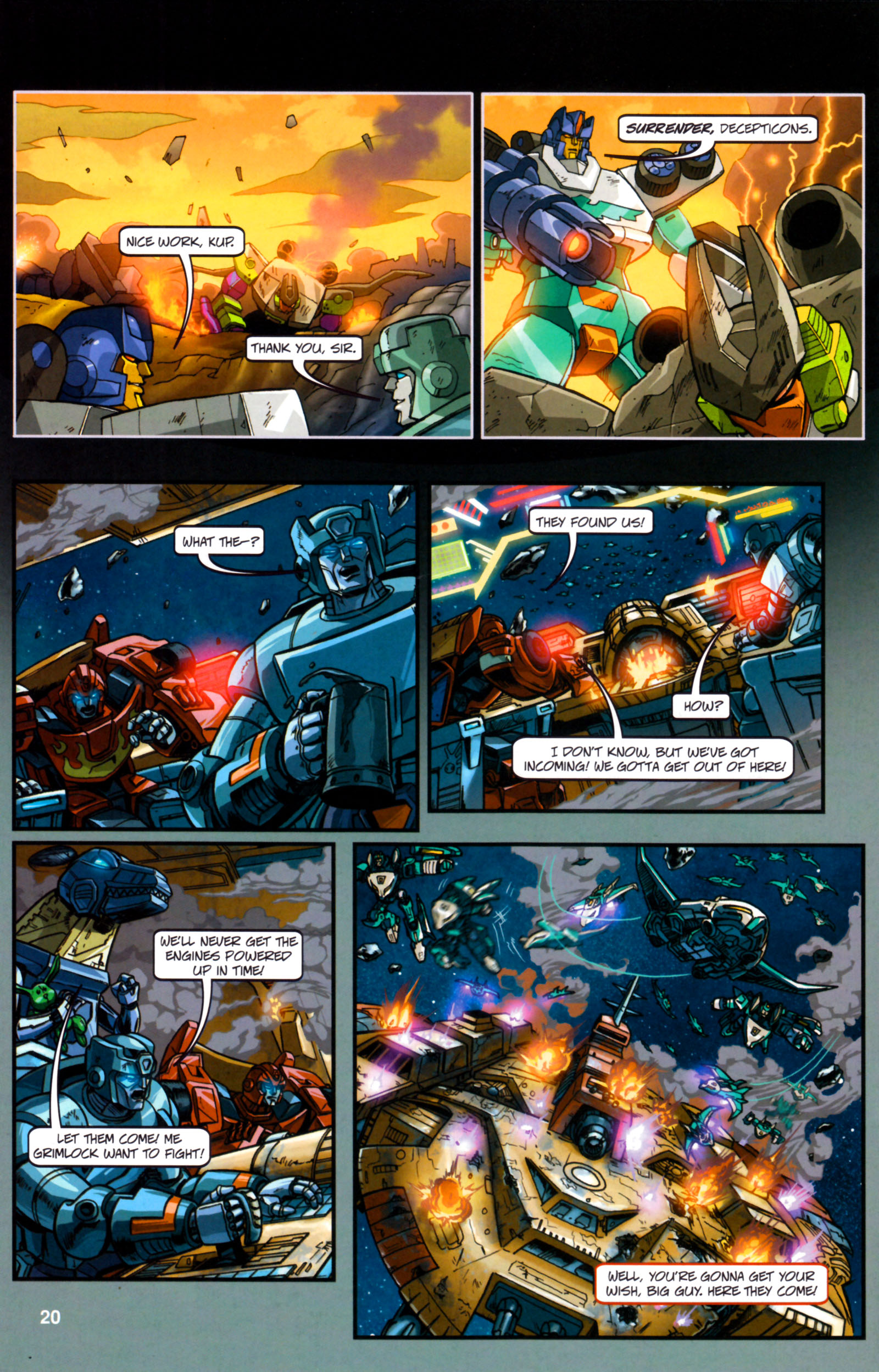 Read online Transformers: Timelines comic -  Issue #4 - 22