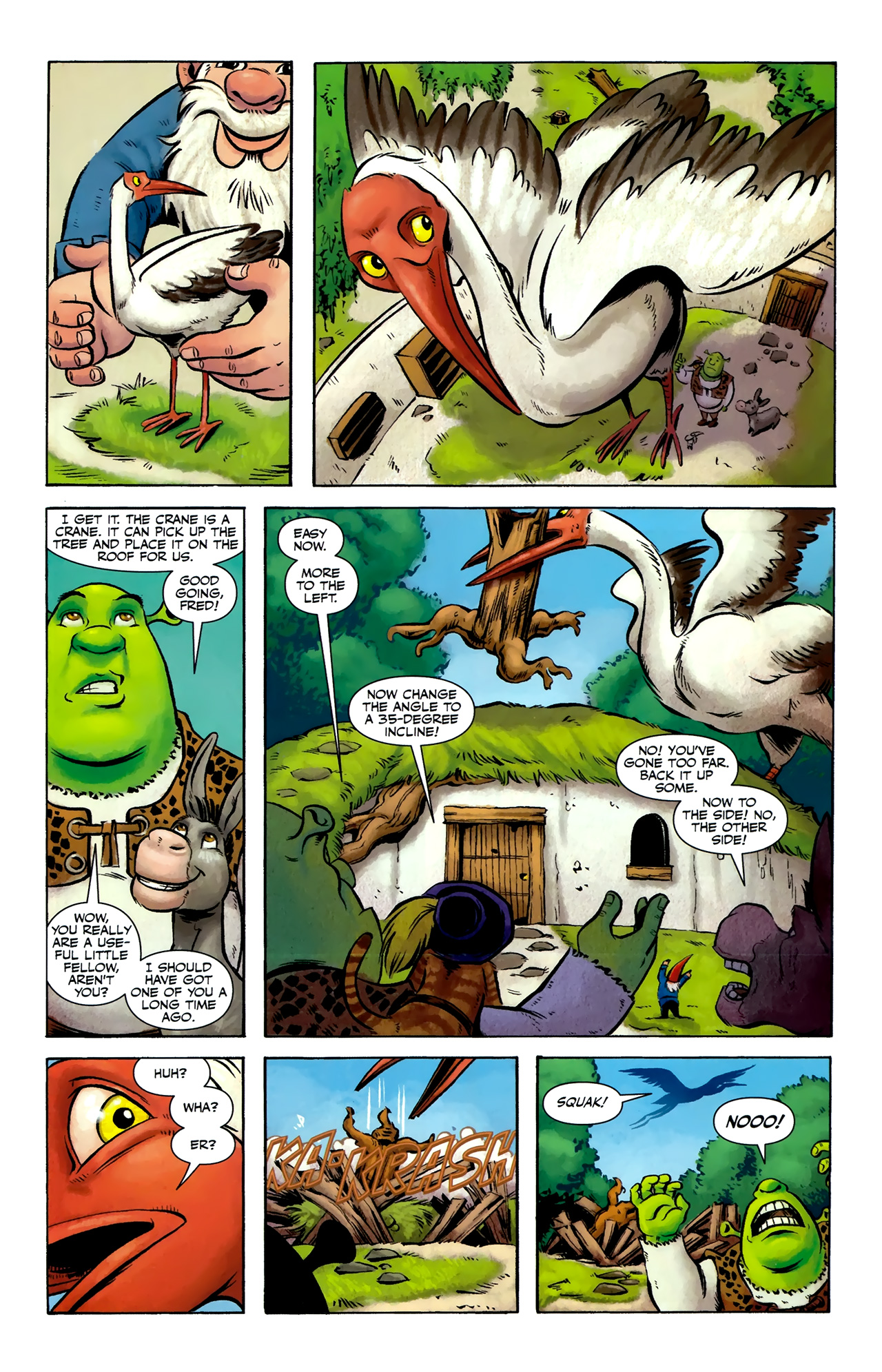 Read online Shrek (2010) comic -  Issue #4 - 17