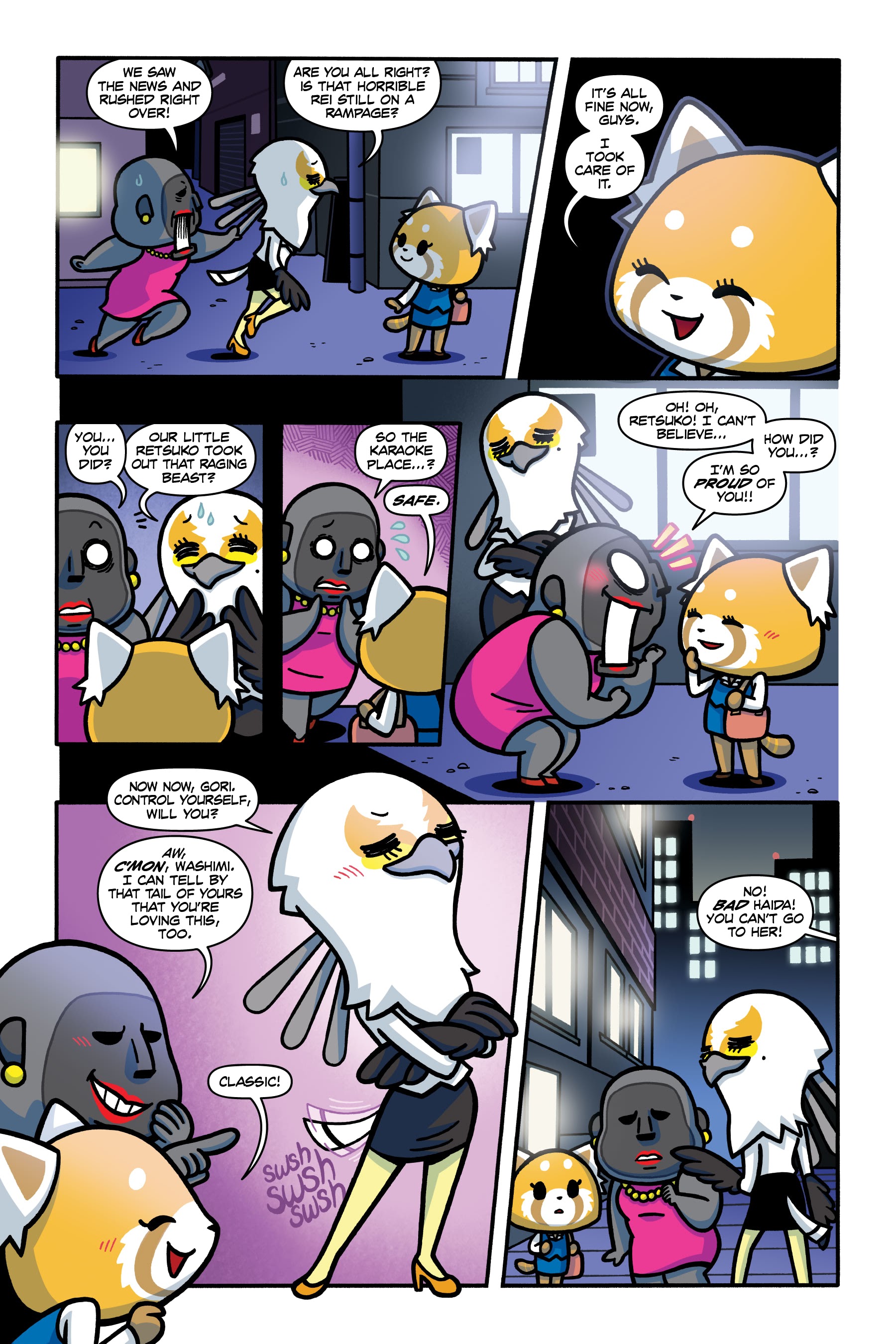 Read online Aggretsuko: Little Rei of Sunshine comic -  Issue # TPB - 72