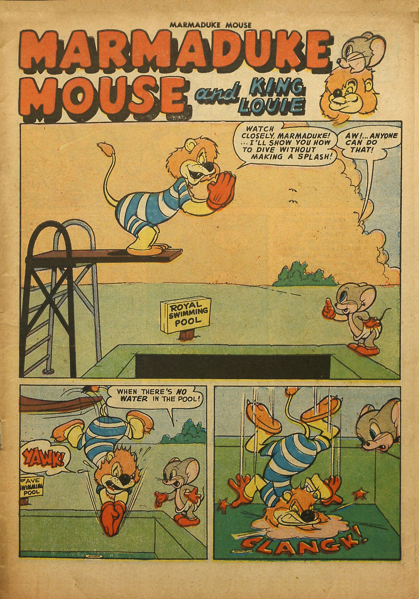 Read online Marmaduke Mouse comic -  Issue #32 - 3