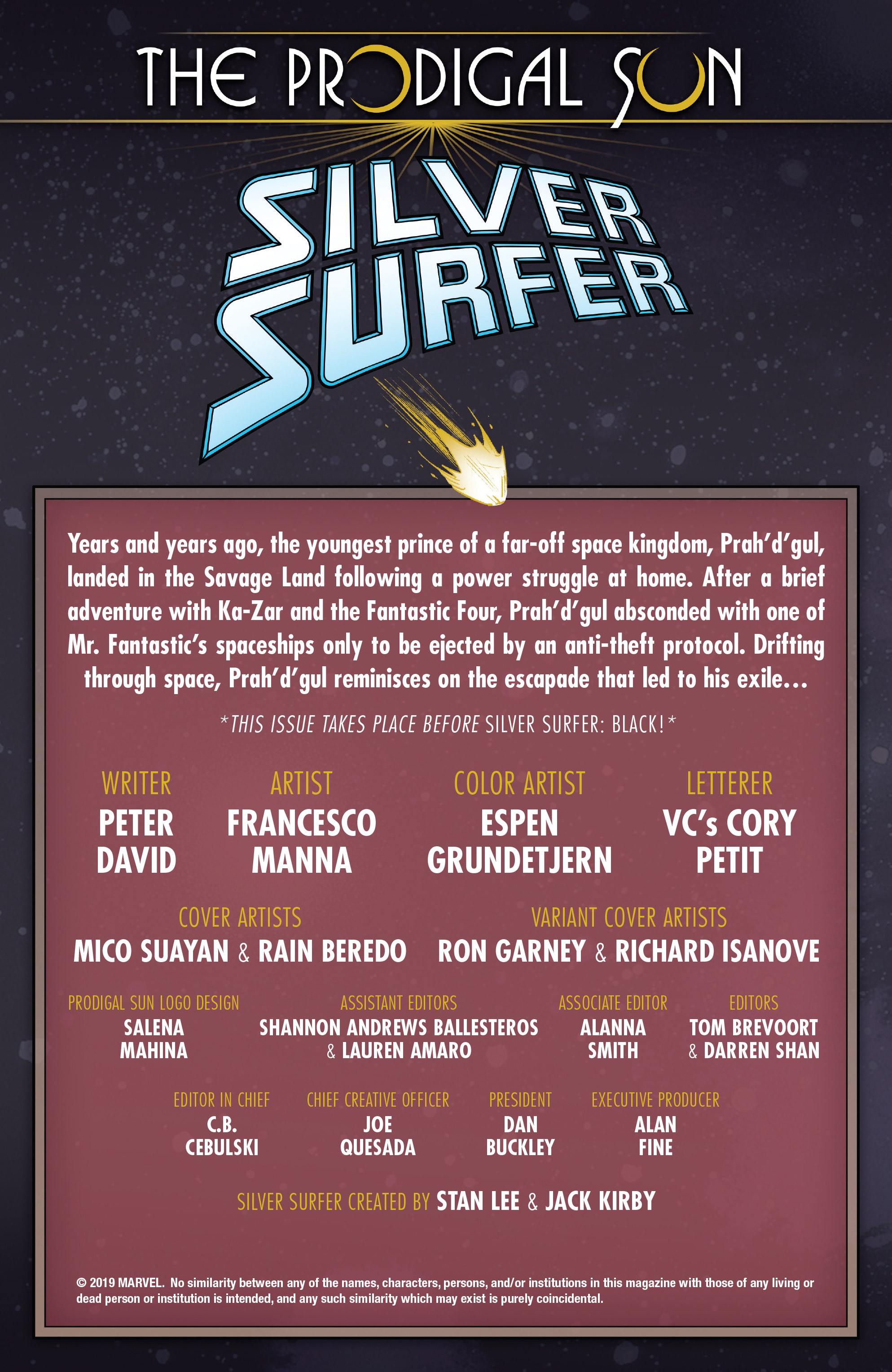 Read online Silver Surfer: The Prodigal Sun comic -  Issue # Full - 2