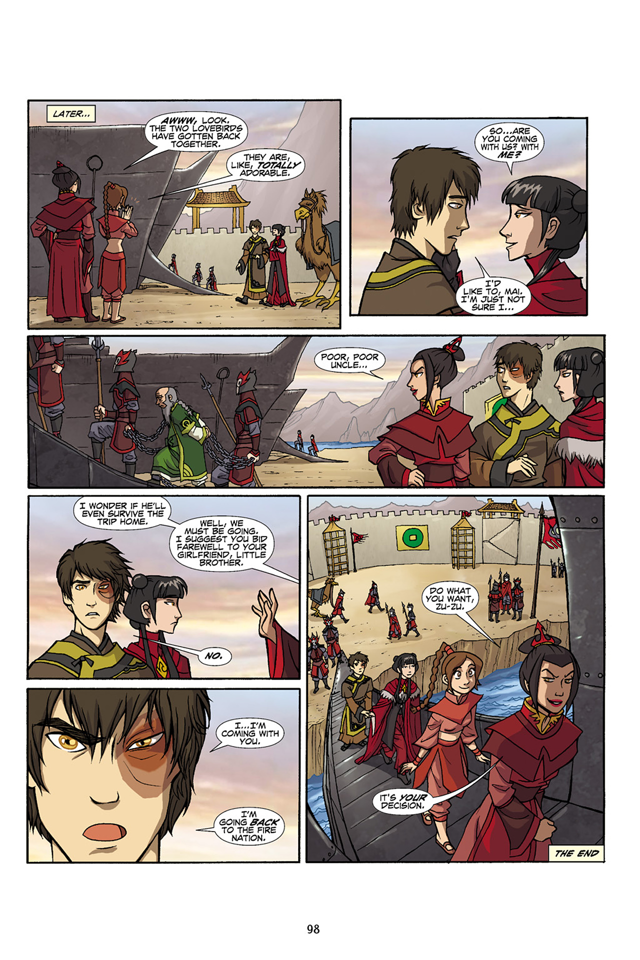 Read online Nickelodeon Avatar: The Last Airbender - The Lost Adventures comic -  Issue # Full - 99