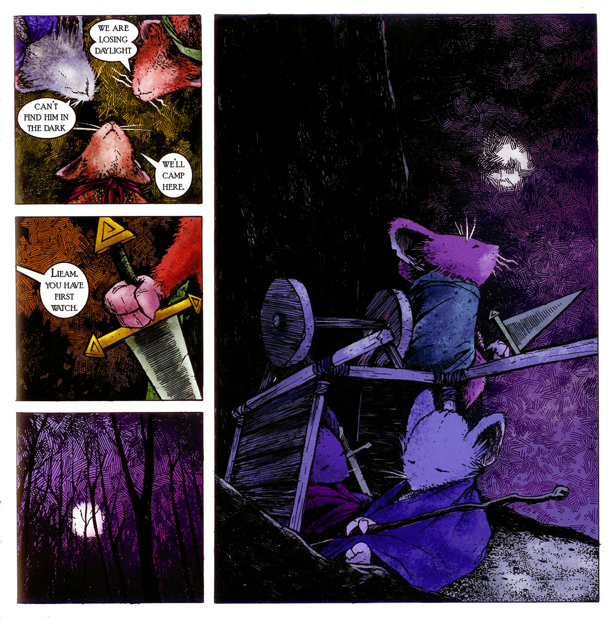Read online Mouse Guard comic -  Issue #1 - 9