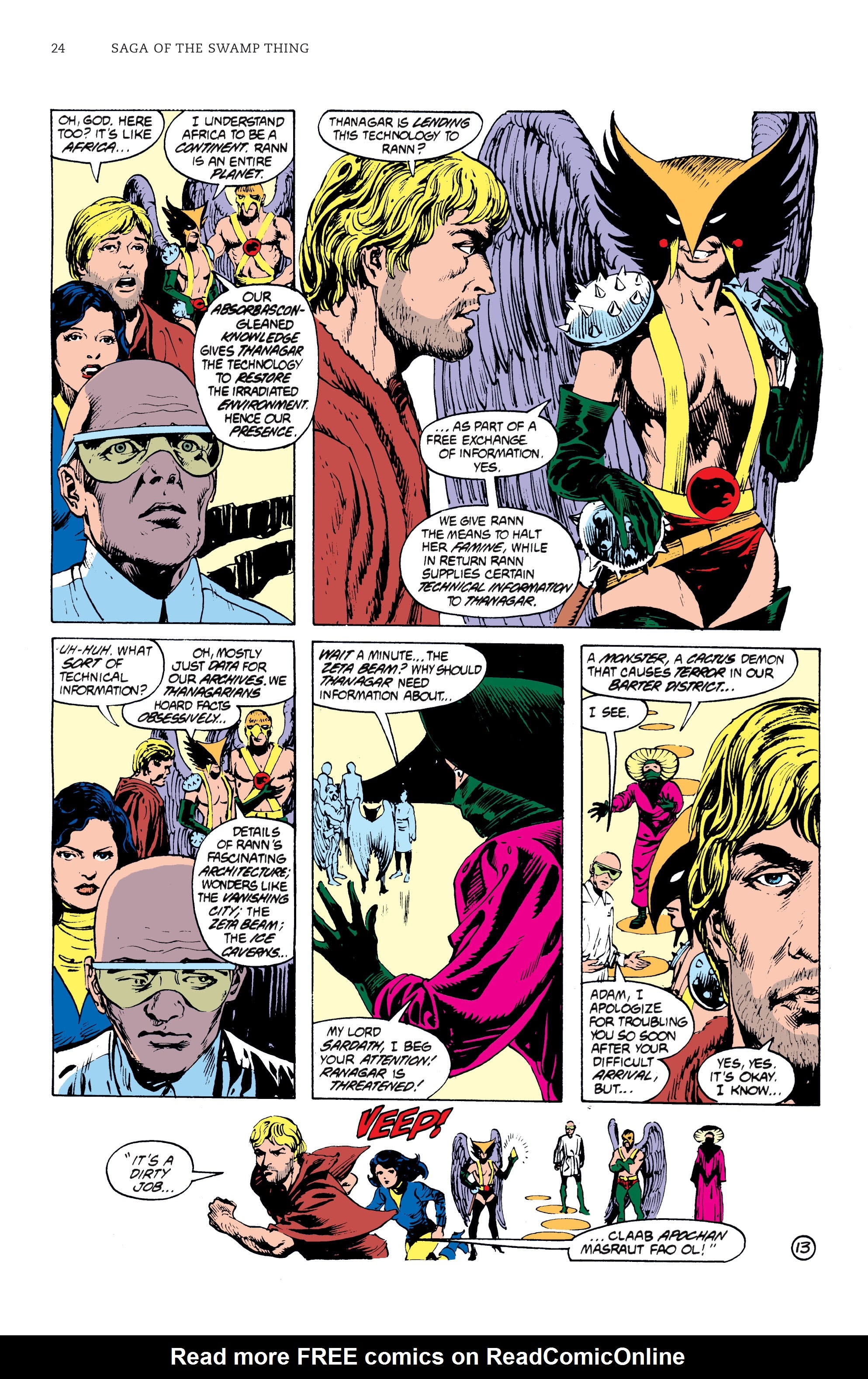 Read online Saga of the Swamp Thing comic -  Issue # TPB 6 (Part 1) - 21