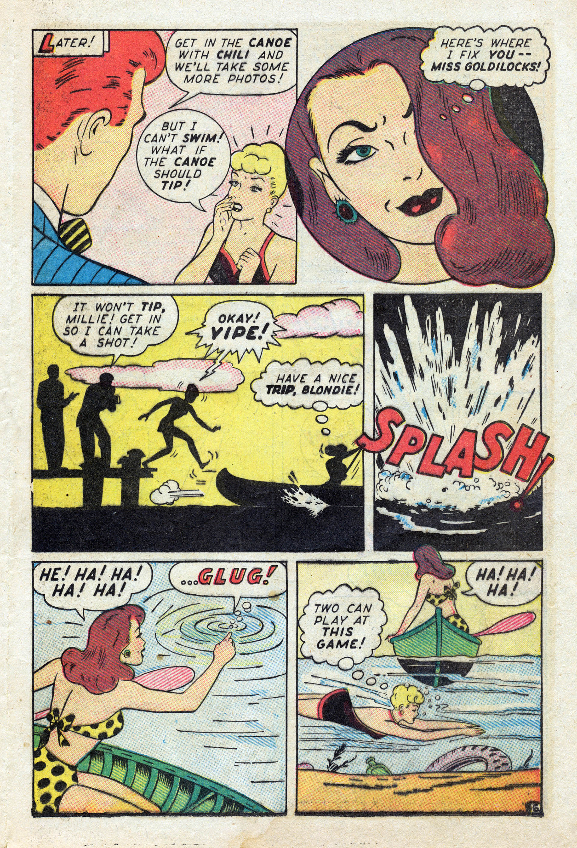 Read online Millie the Model comic -  Issue #5 - 21