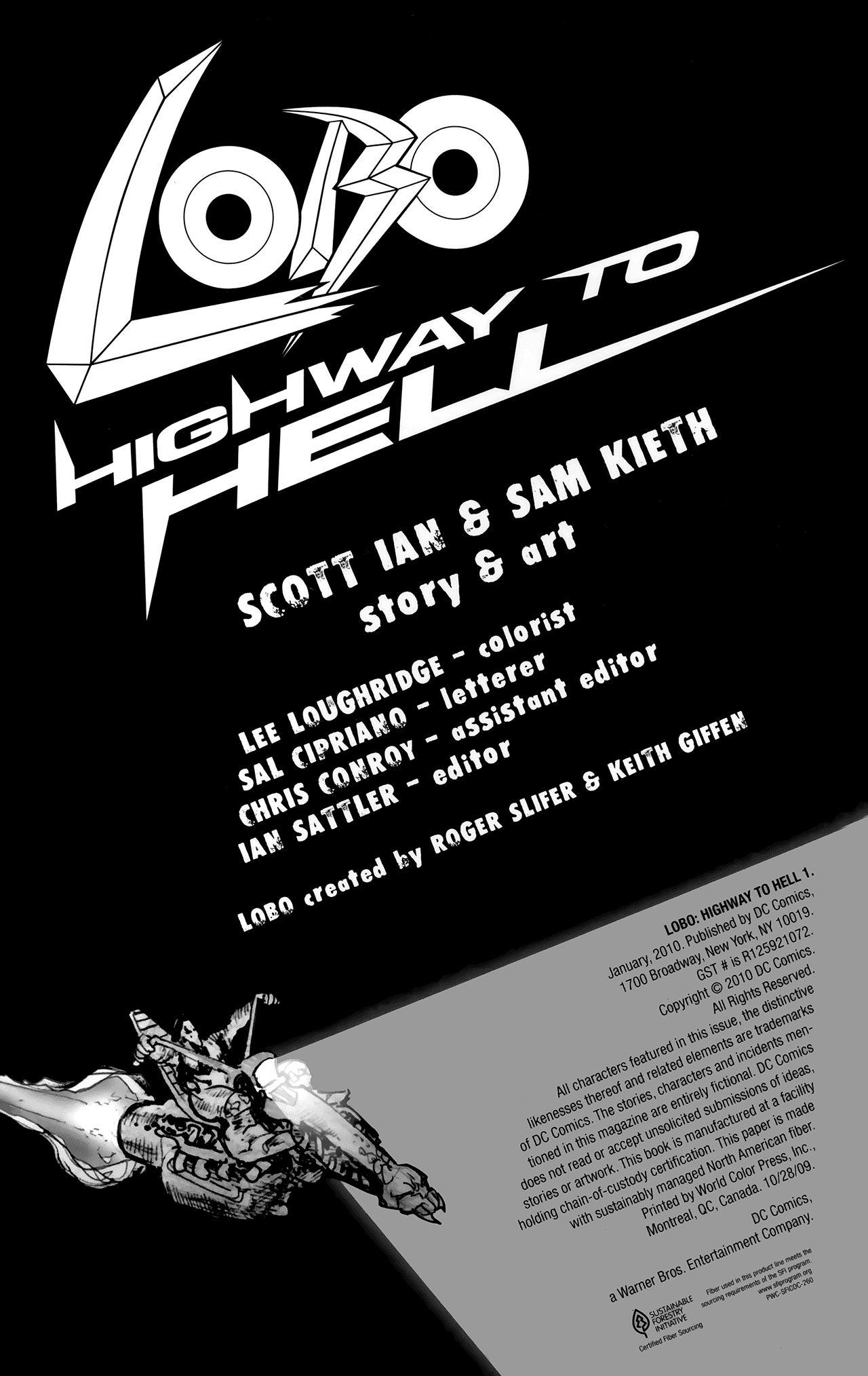 Read online Lobo: Highway to Hell comic -  Issue #1 - 2