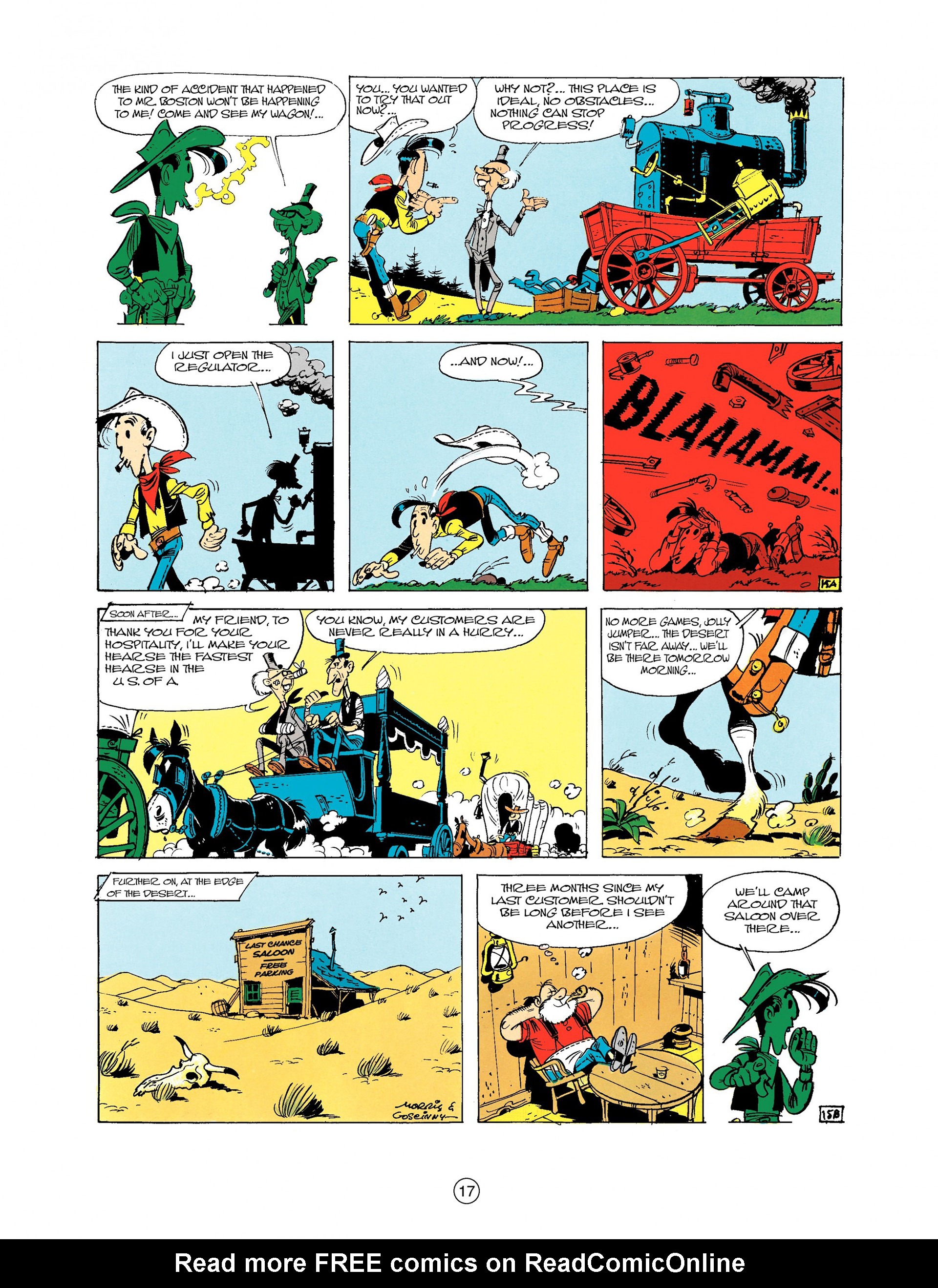Read online A Lucky Luke Adventure comic -  Issue #9 - 17