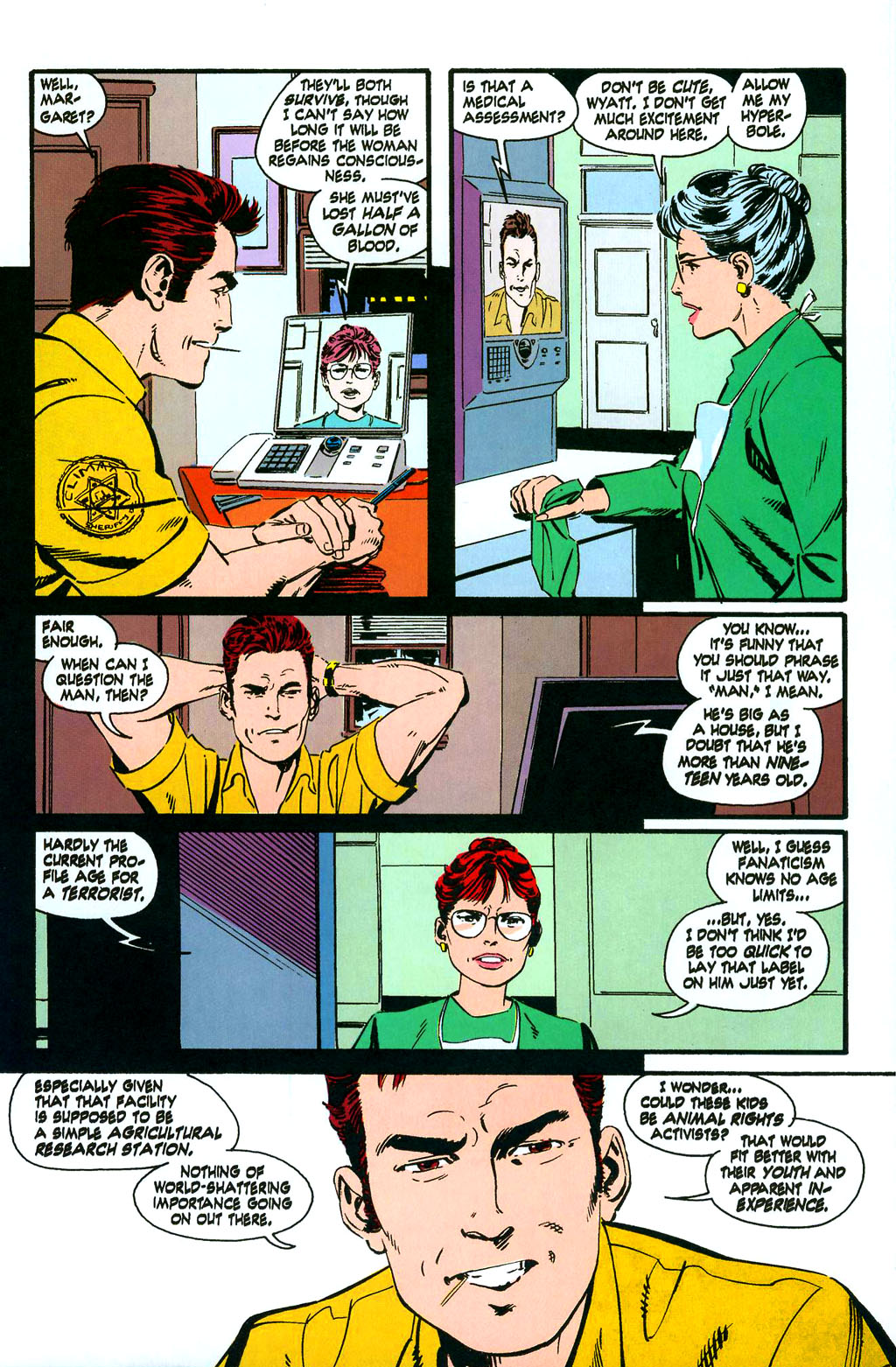 Read online John Byrne's Next Men (1992) comic -  Issue # TPB 1 - 92