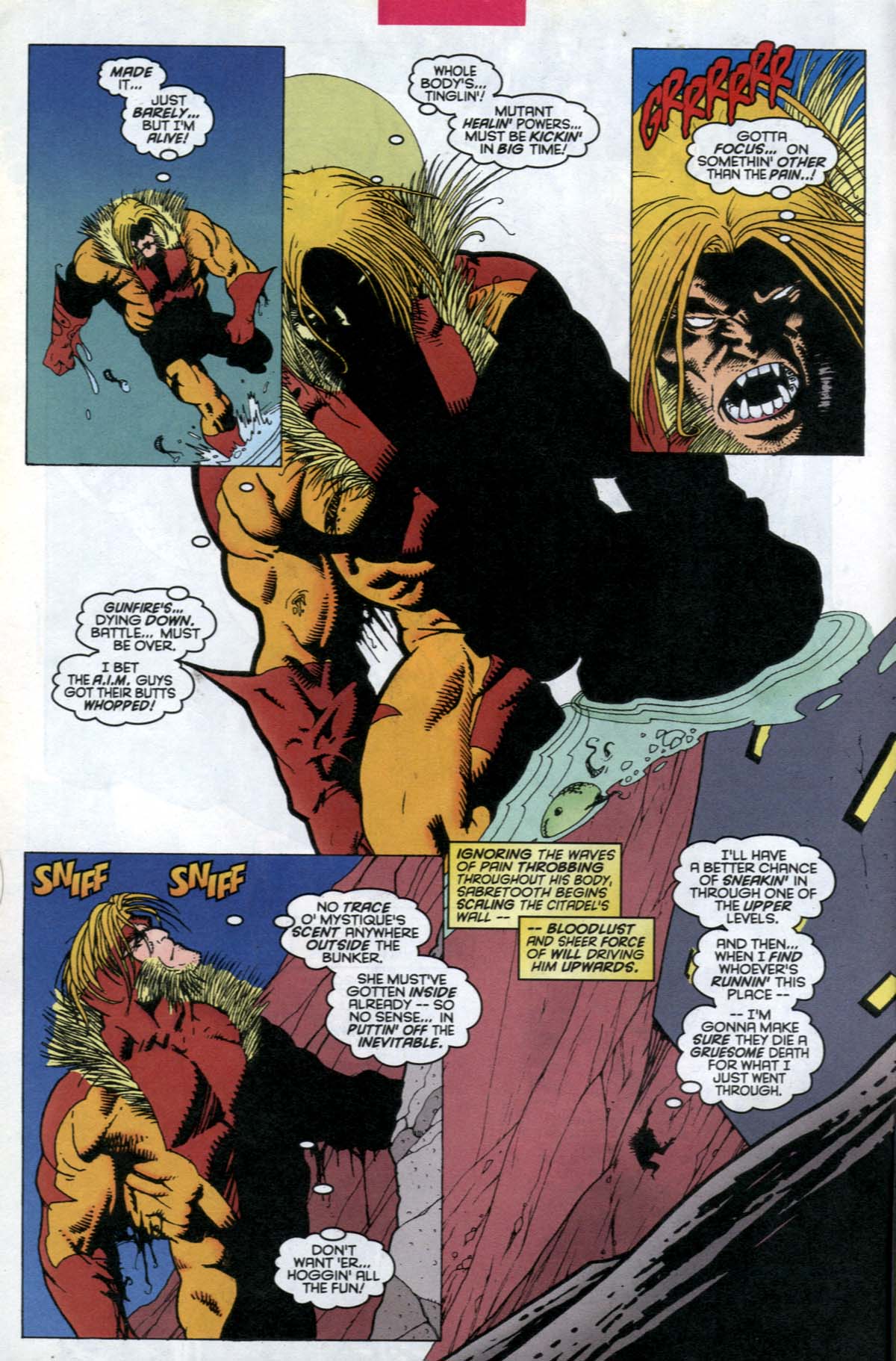 Read online Sabretooth and Mystique comic -  Issue #3 - 5