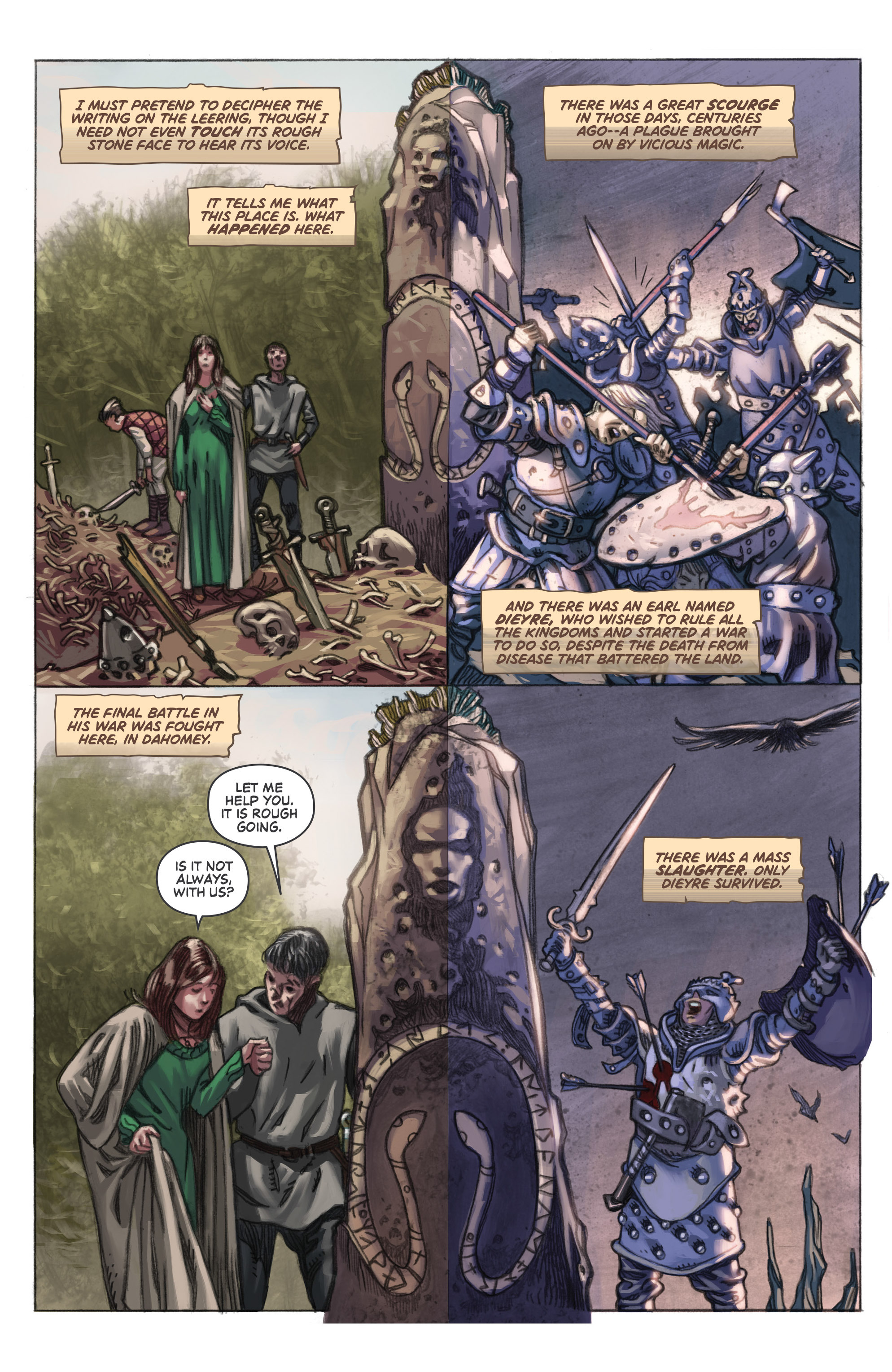 Read online Muirwood: The Lost Abbey comic -  Issue #2 - 22
