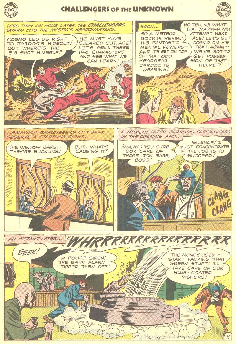 Challengers of the Unknown (1958) Issue #21 #21 - English 21