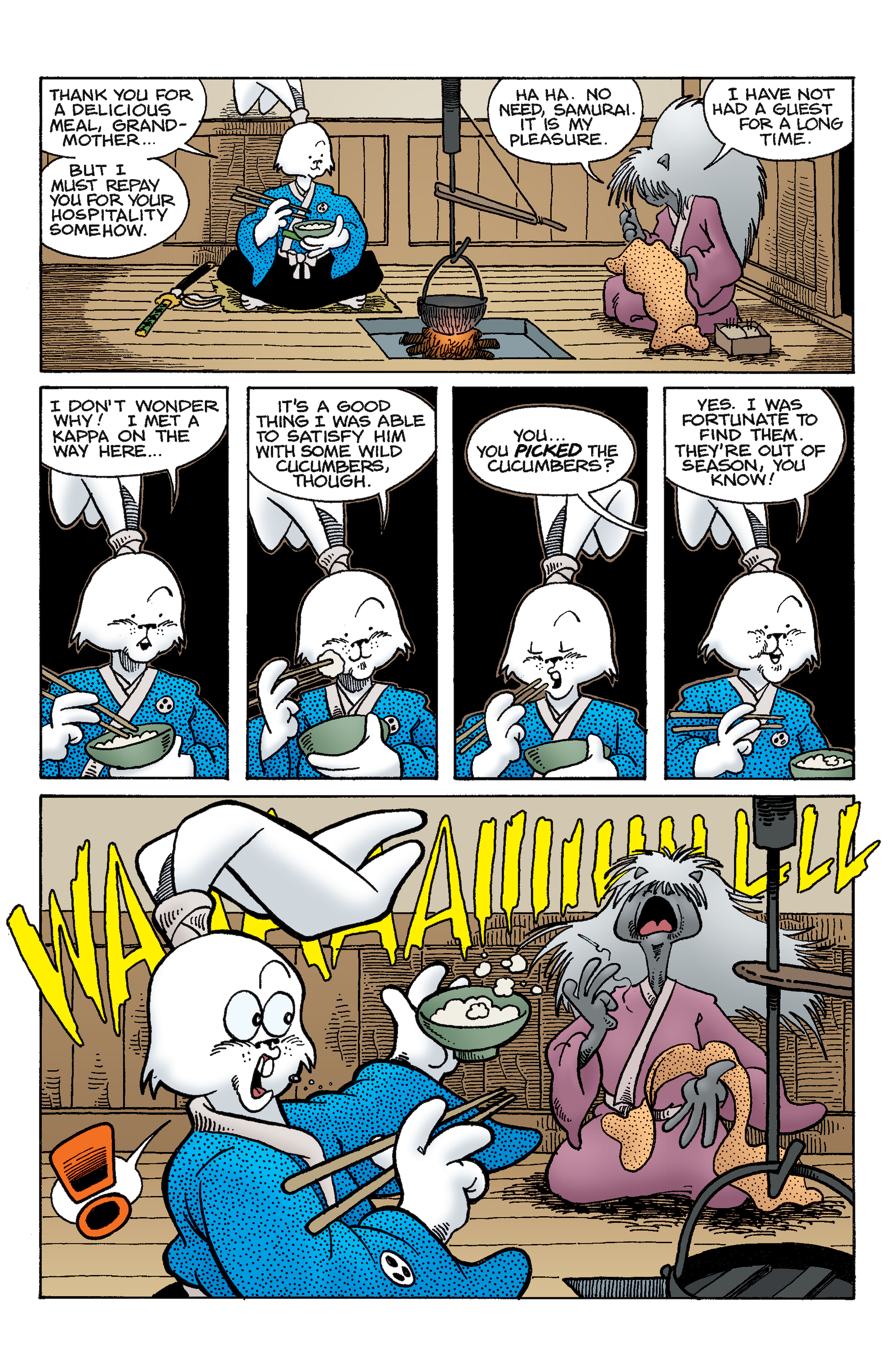 Read online Usagi Yojimbo Color Classics comic -  Issue #5 - 16