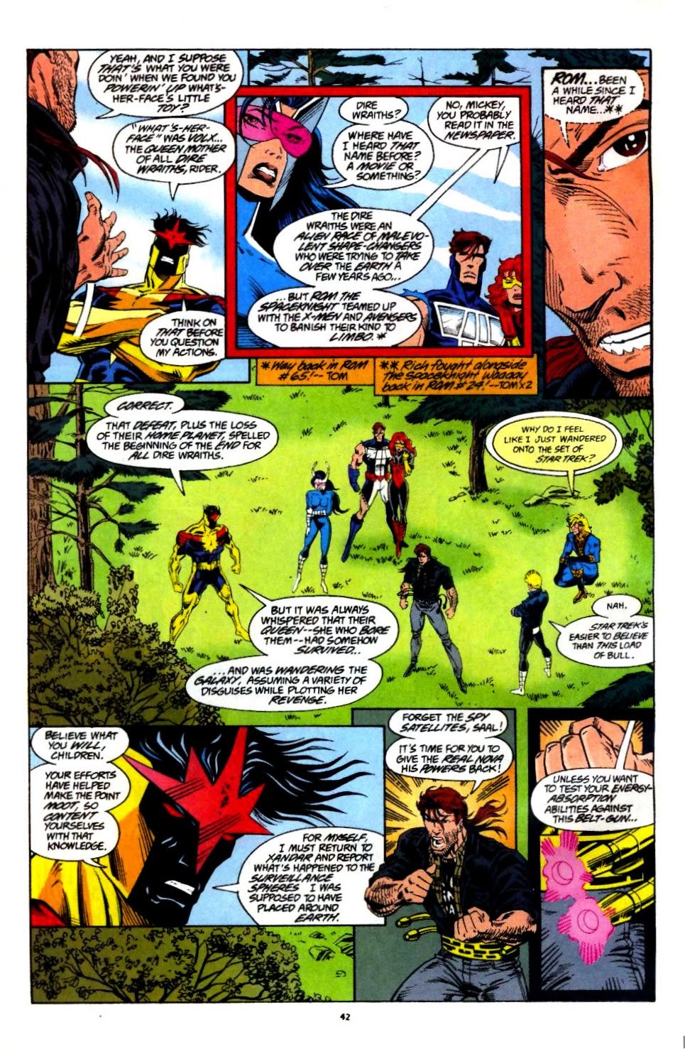 Read online The New Warriors comic -  Issue #60 - 33