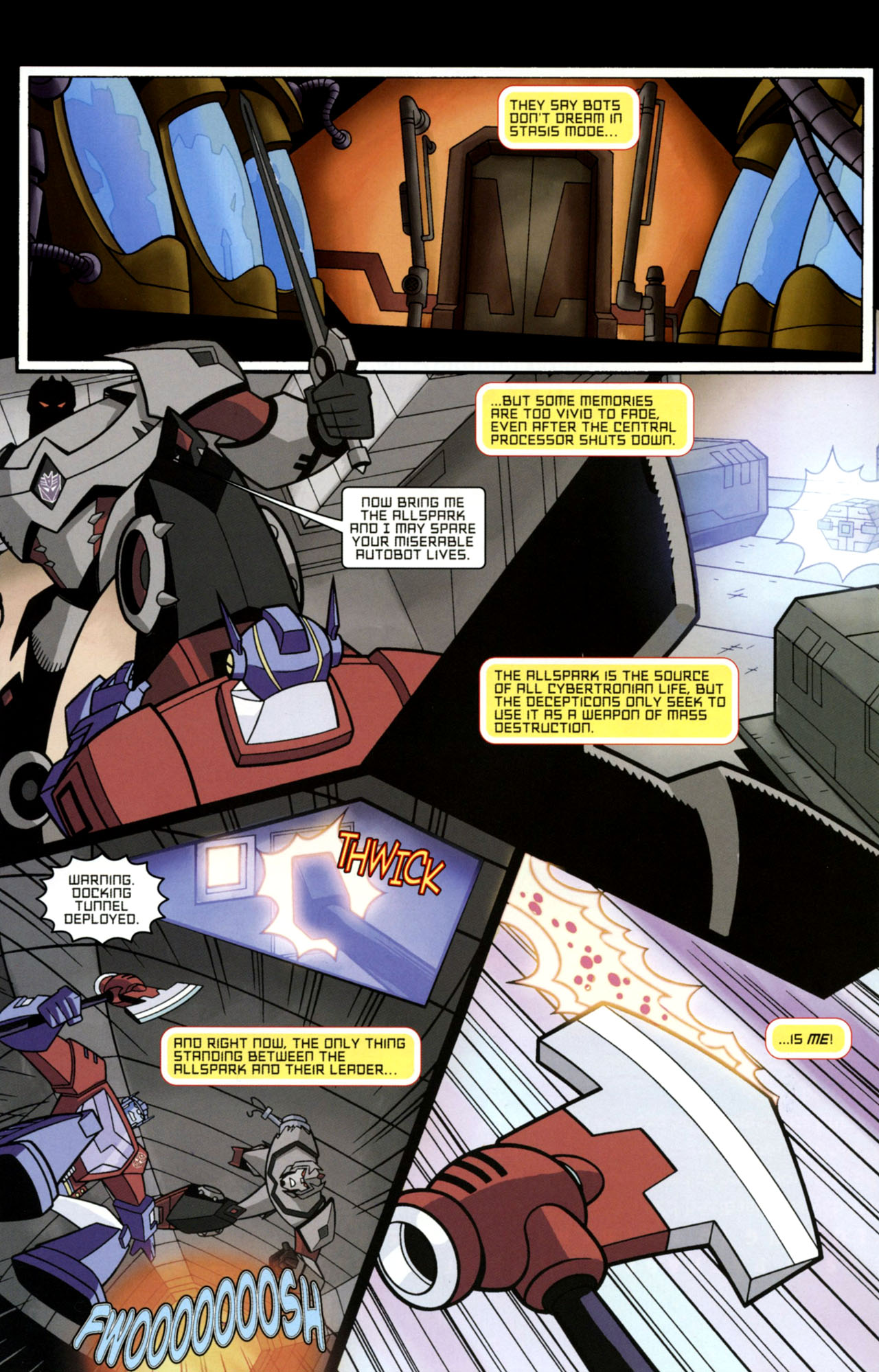Read online Transformers Animated: The Arrival comic -  Issue #1 - 6
