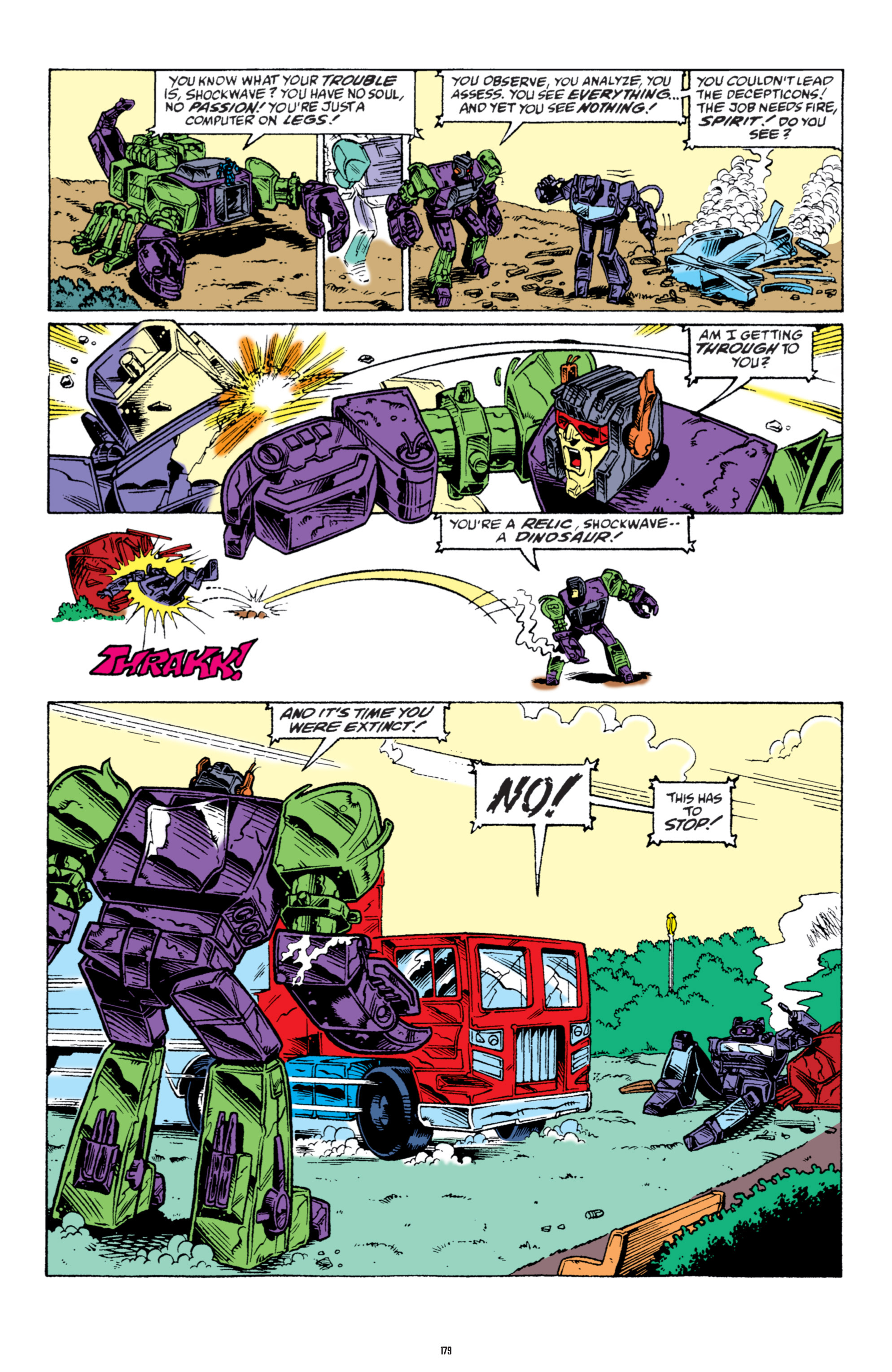Read online The Transformers Classics comic -  Issue # TPB 6 - 179