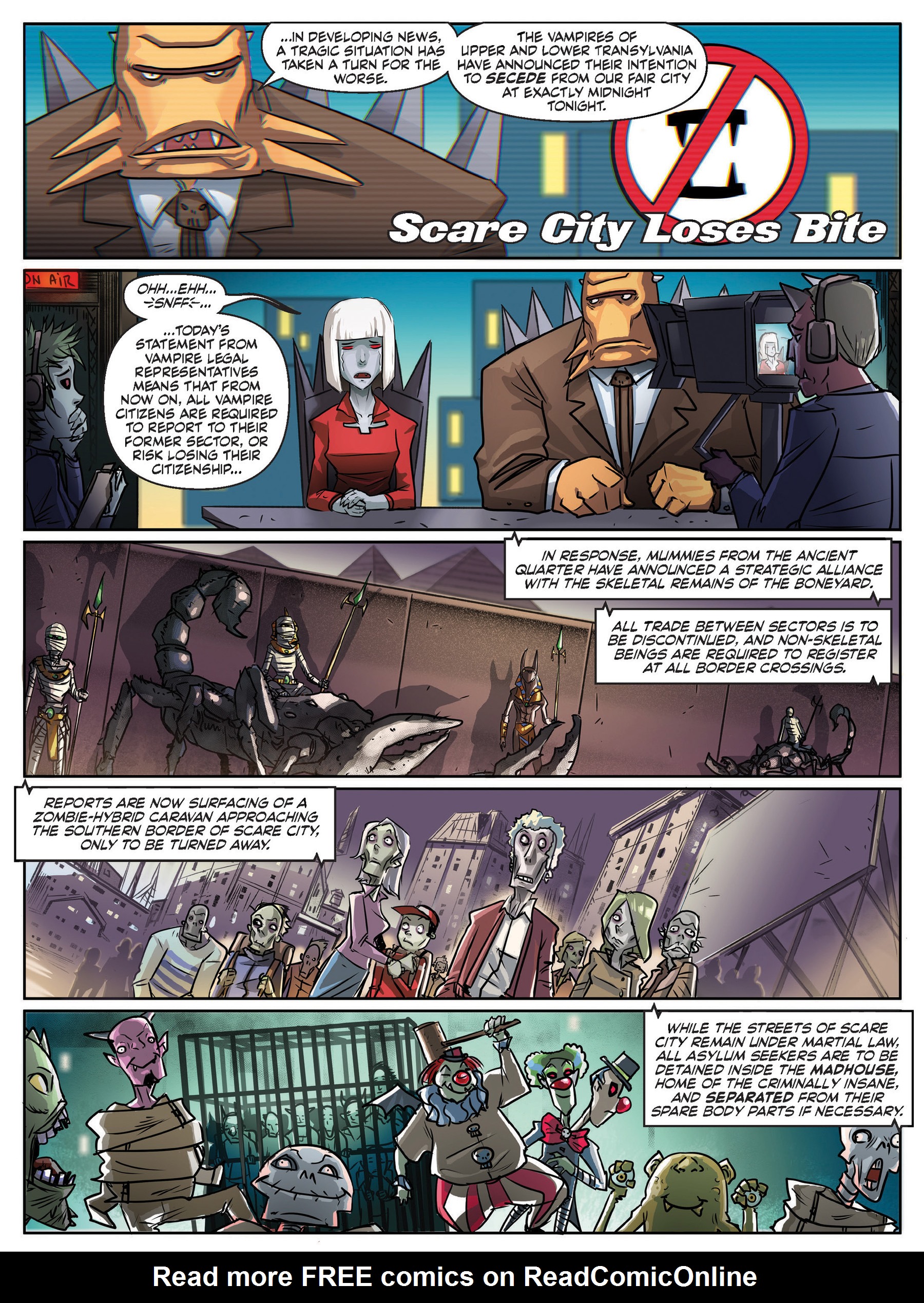 Read online Scare City comic -  Issue # TPB - 92