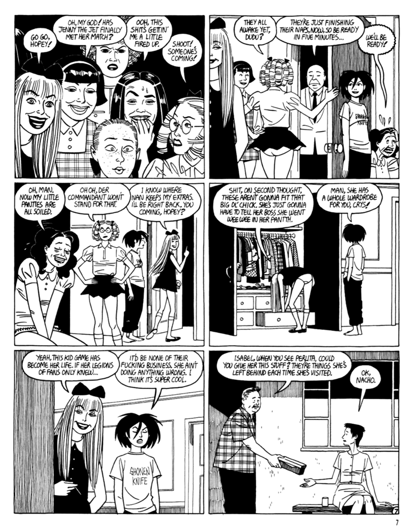 Read online Love and Rockets (1982) comic -  Issue #39 - 9
