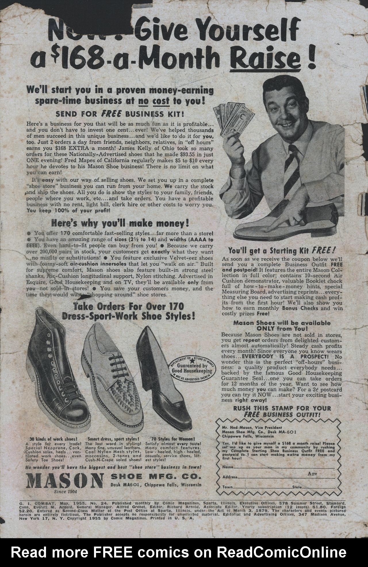 Read online G.I. Combat (1952) comic -  Issue #24 - 3