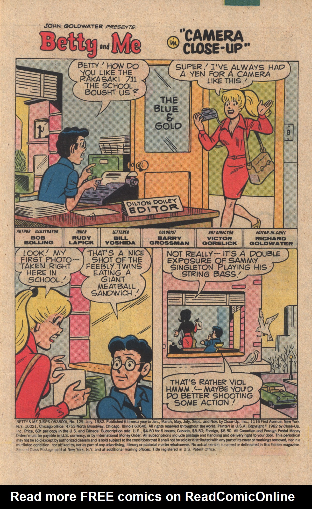 Read online Betty and Me comic -  Issue #129 - 3