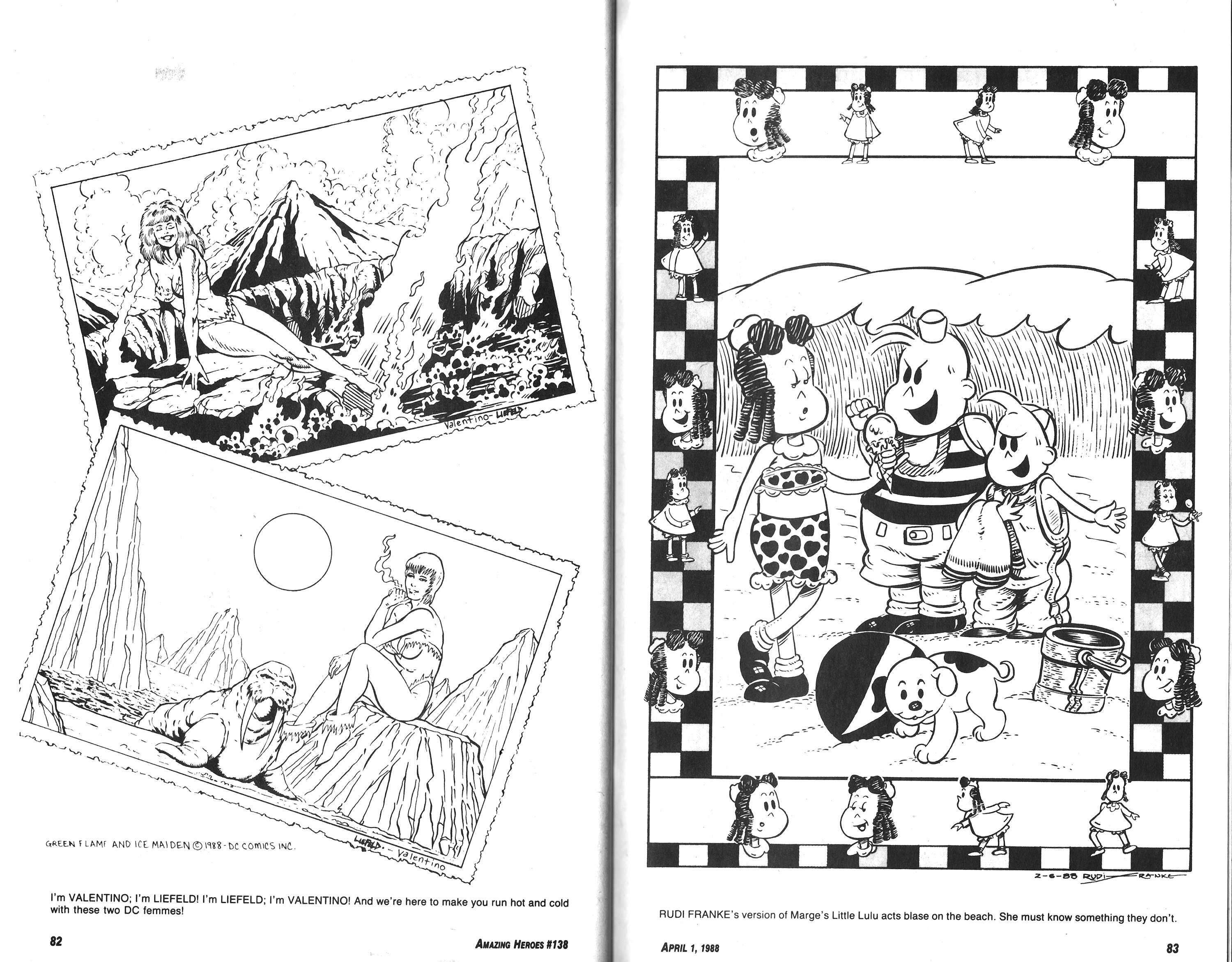 Read online Amazing Heroes comic -  Issue #138 - 42