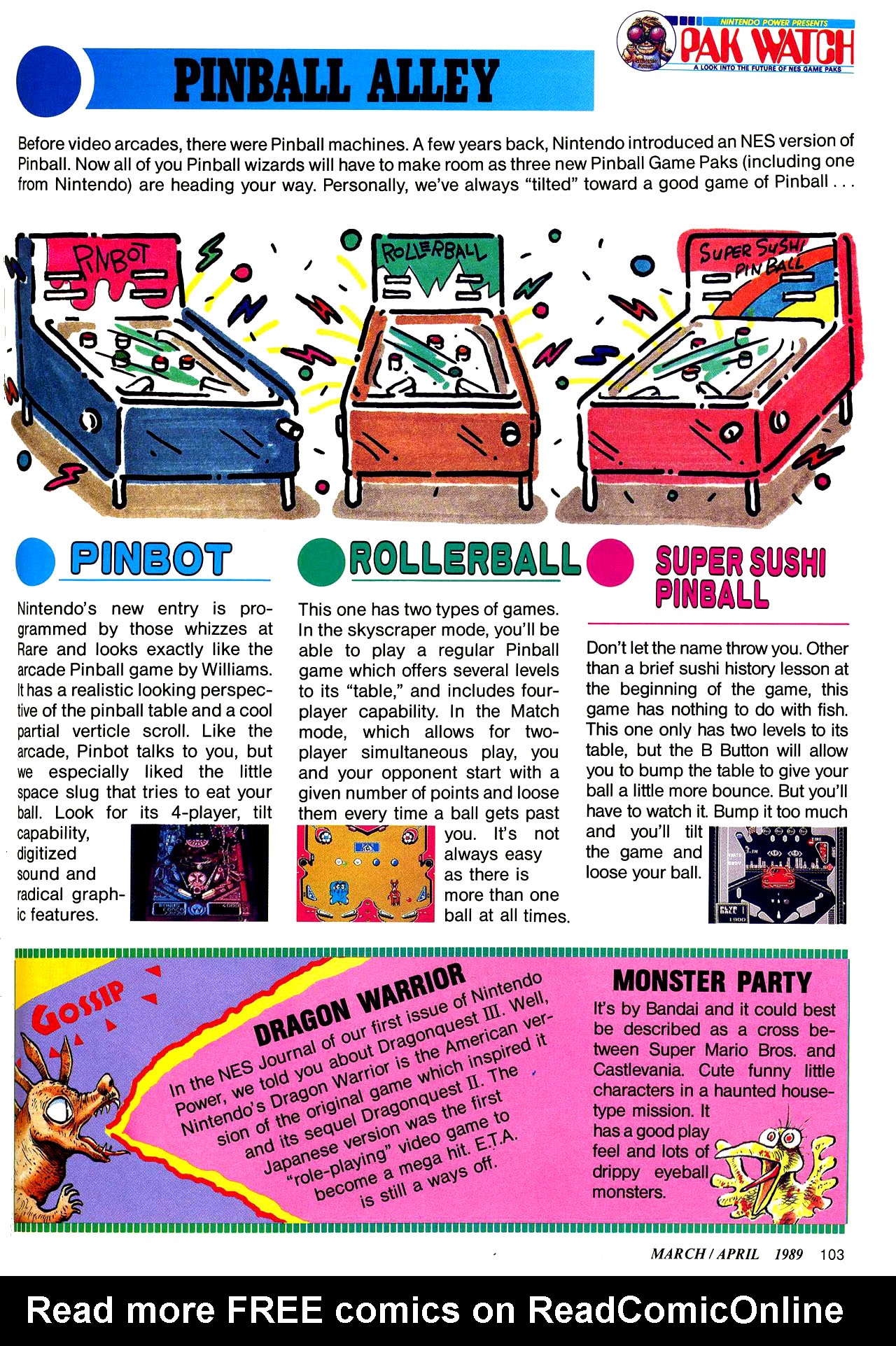 Read online Nintendo Power comic -  Issue #5 - 100
