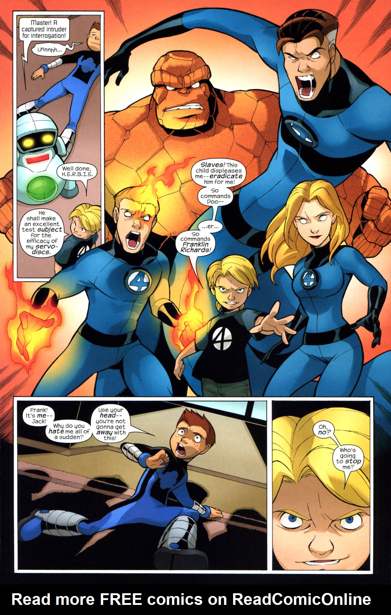 Read online Fantastic Four and Power Pack comic -  Issue #4 - 12