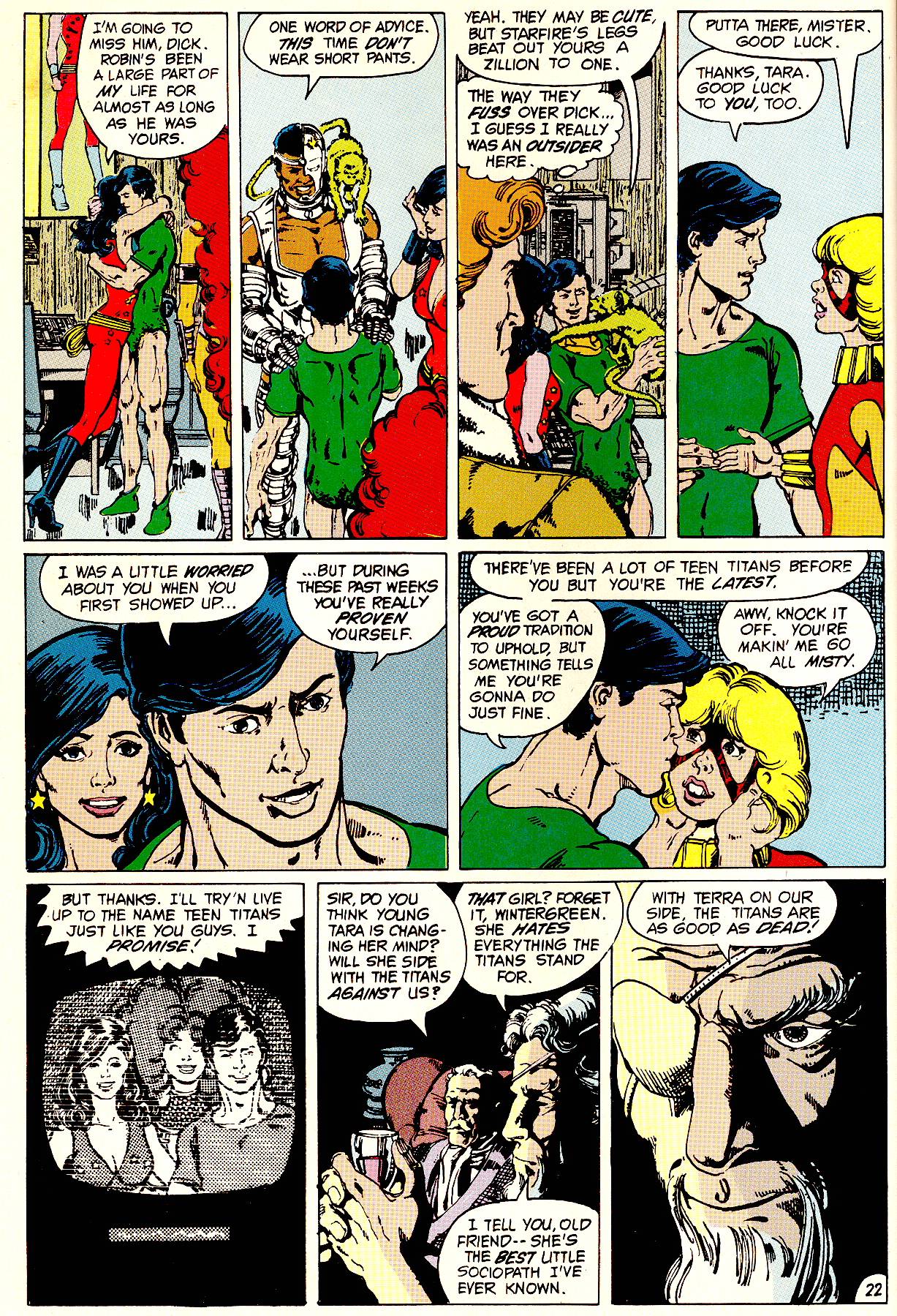 Read online The New Teen Titans: The Judas Contract comic -  Issue # TPB - 27