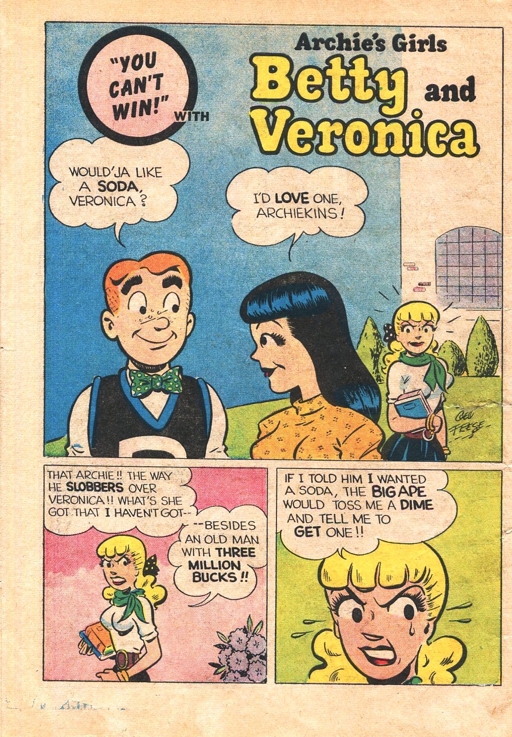 Read online Archie's Girls Betty and Veronica comic -  Issue #1 - 30