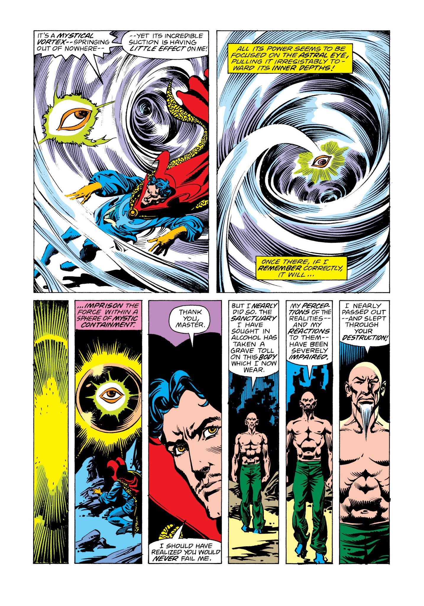Read online Marvel Masterworks: Doctor Strange comic -  Issue # TPB 7 (Part 1) - 76
