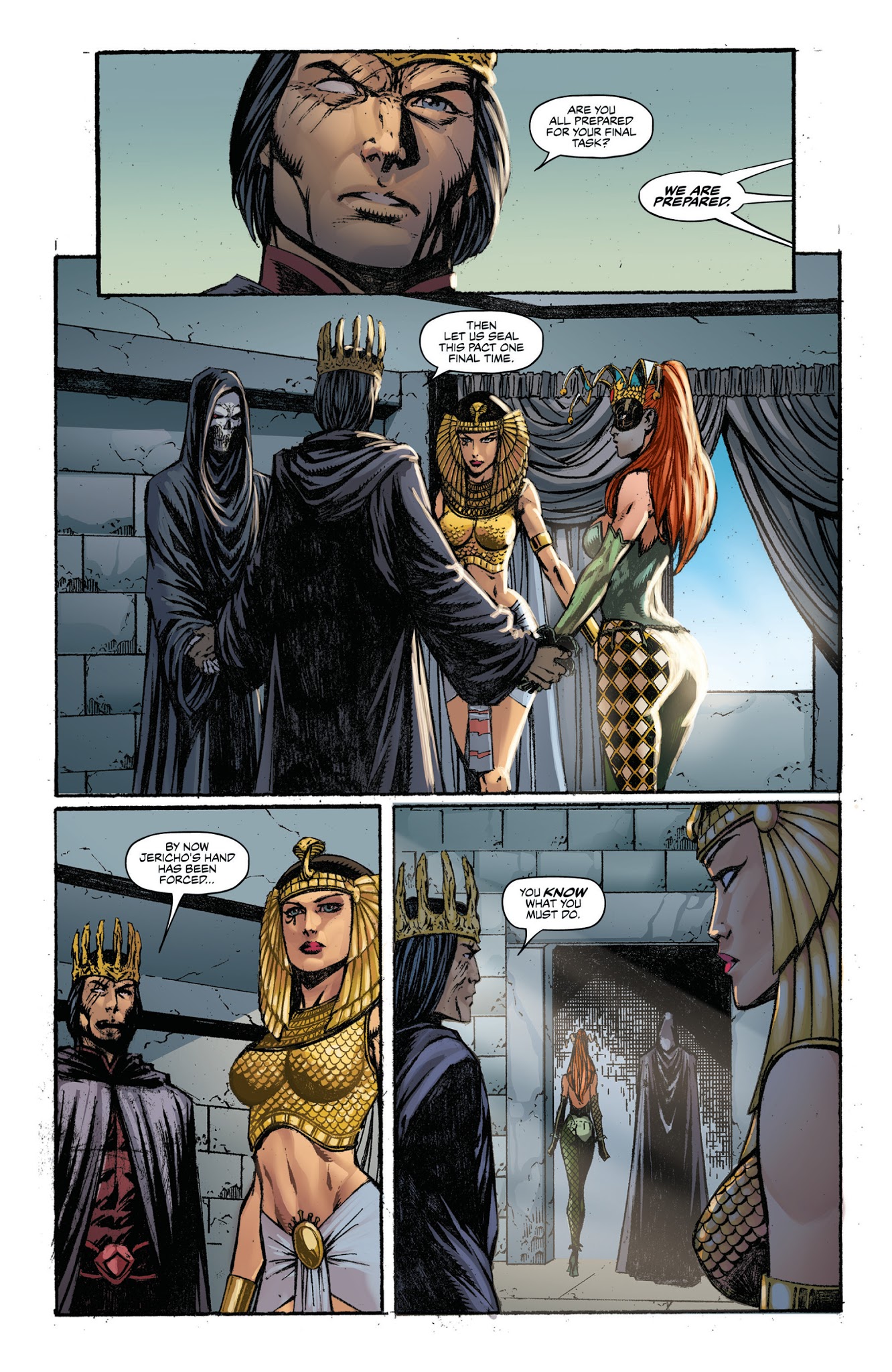 Read online Grimm Fairy Tales: Tarot comic -  Issue #5 - 14