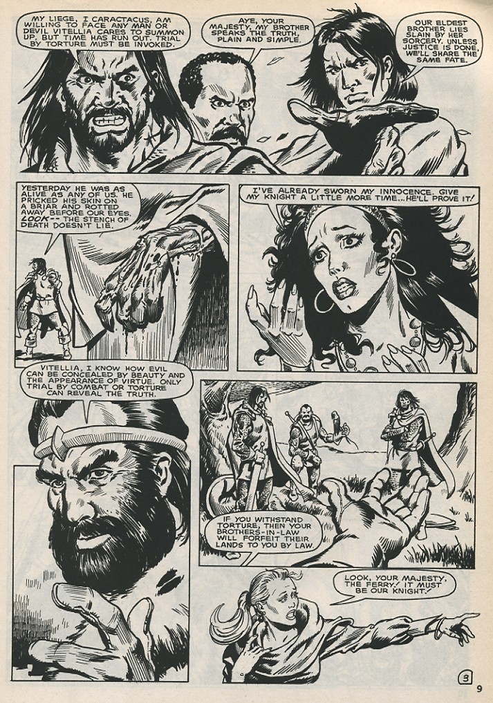 Read online The Savage Sword Of Conan comic -  Issue #130 - 9
